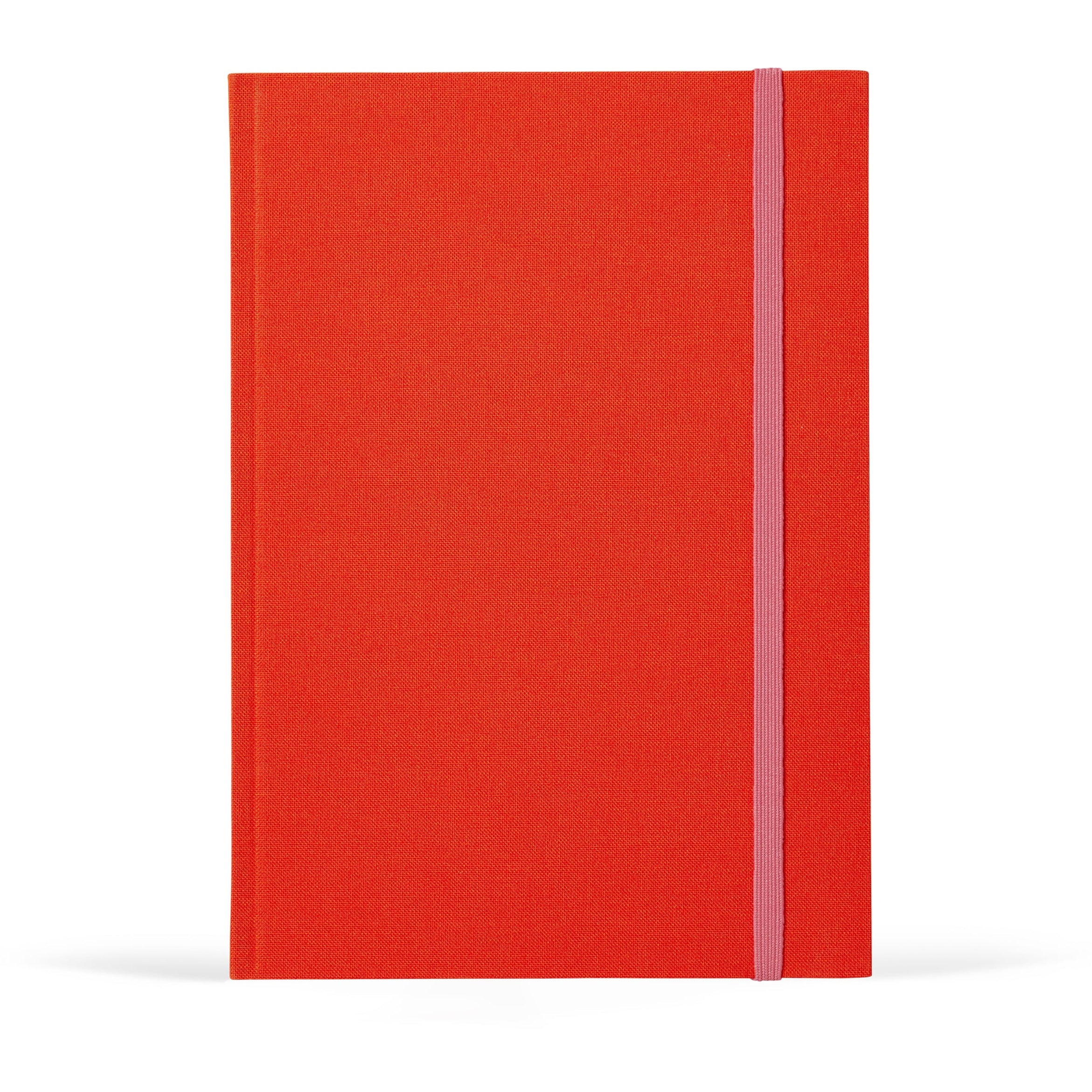 NOTEM Bea Quaderno, Medio - Rosso Vivo