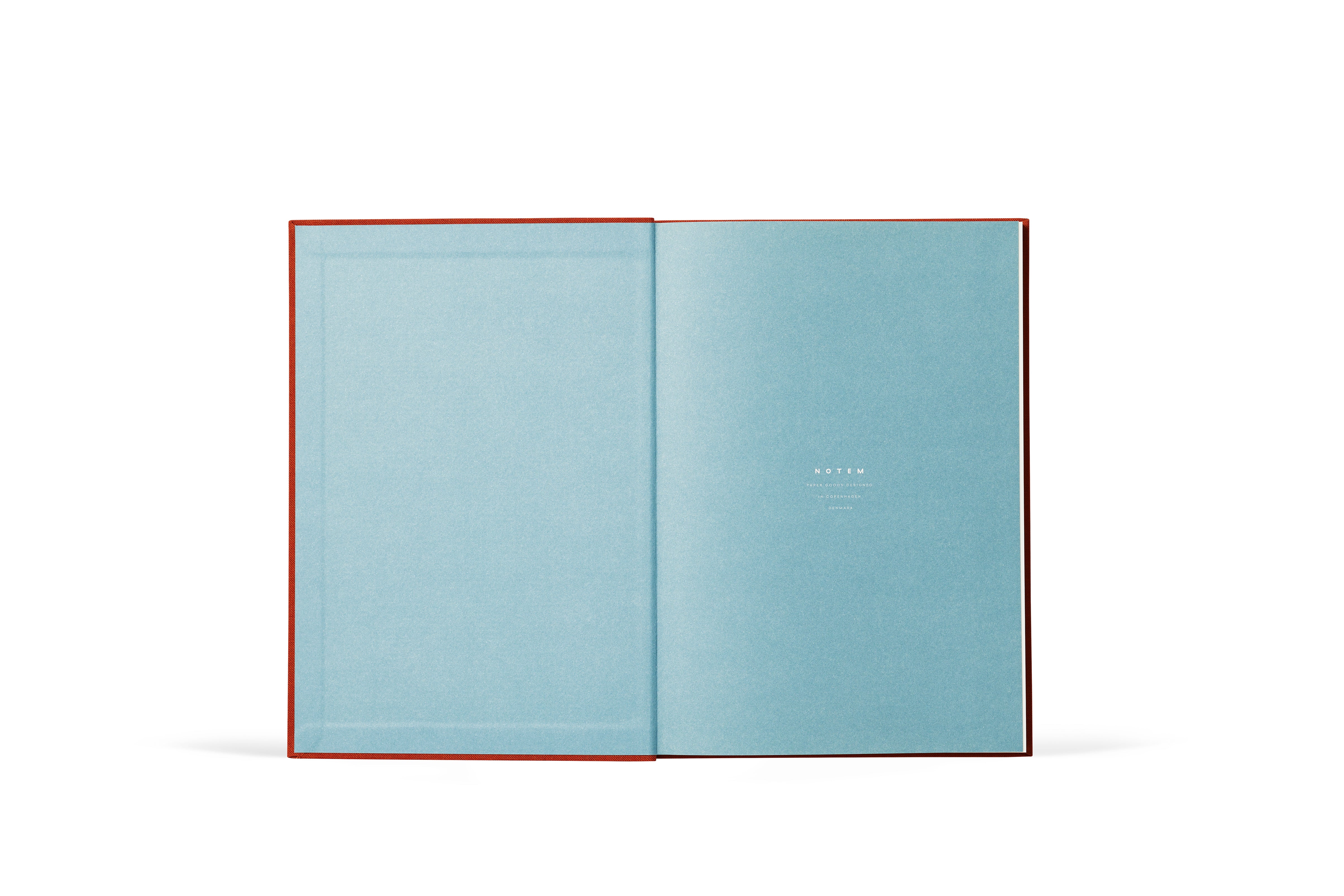 NOTEM Bea Notizbuch, Mittel - New Sienna