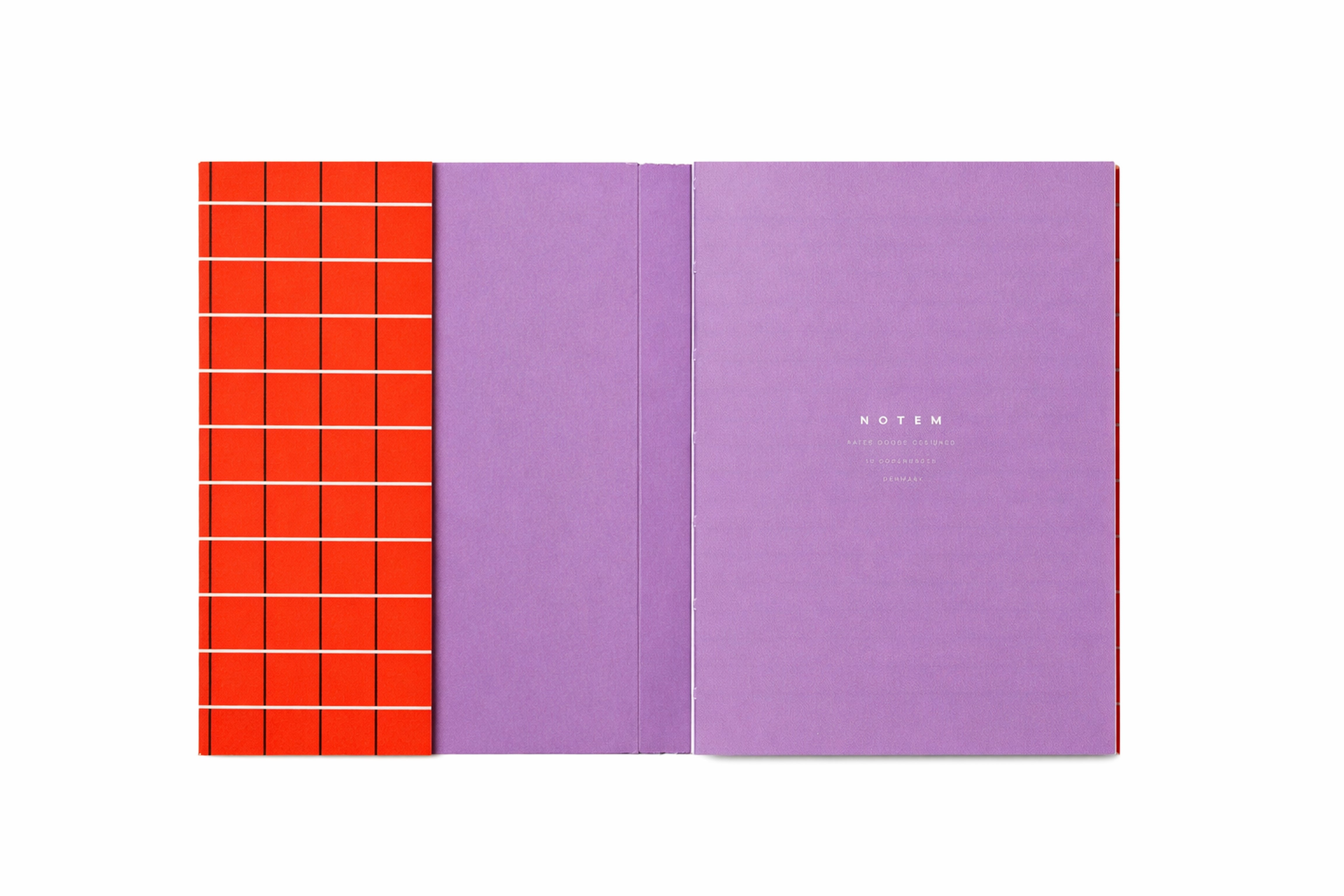 Quaderno UMA, piccolo - Quadretti ocra