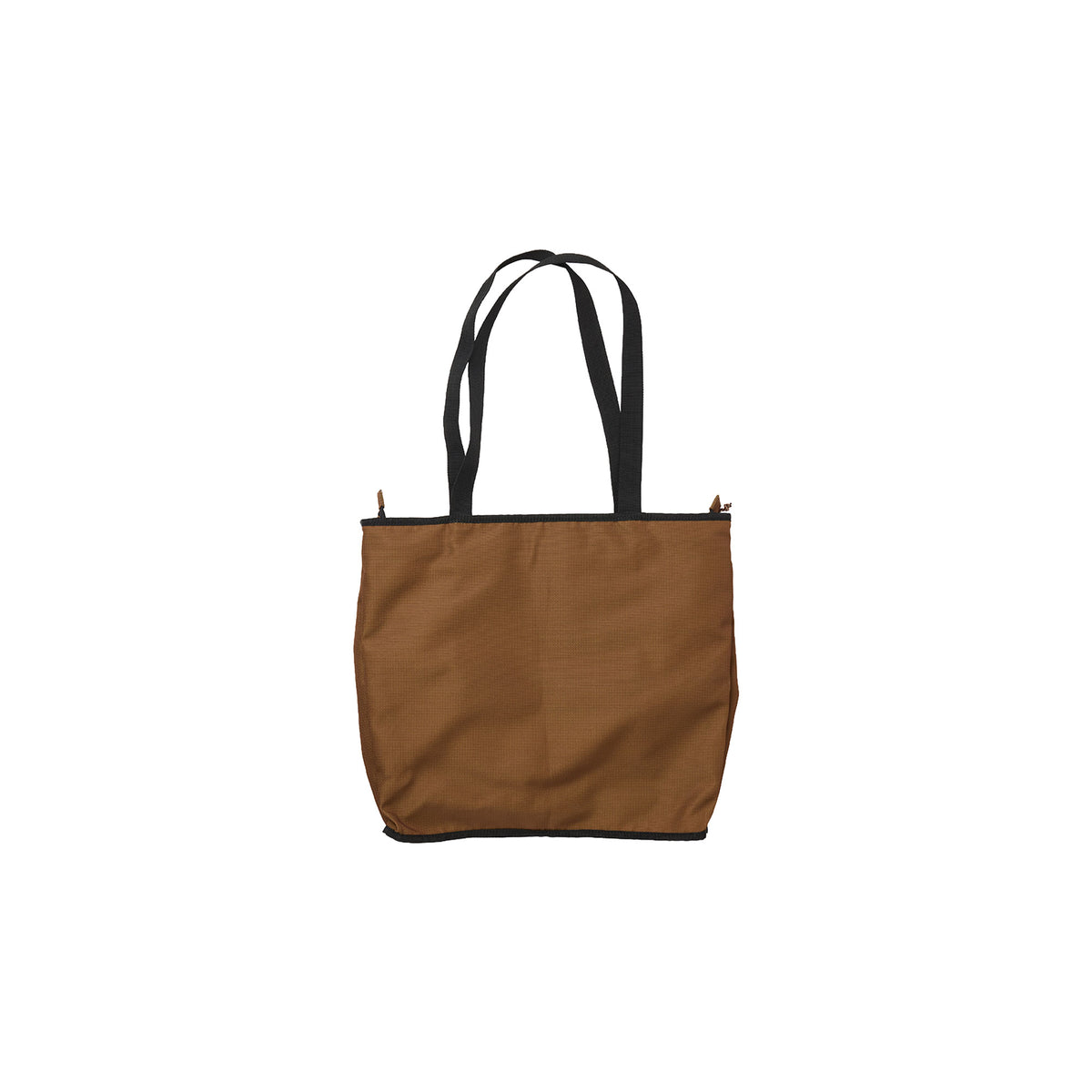 LUNA Nylon Bag with Pockets - Brown – view 6