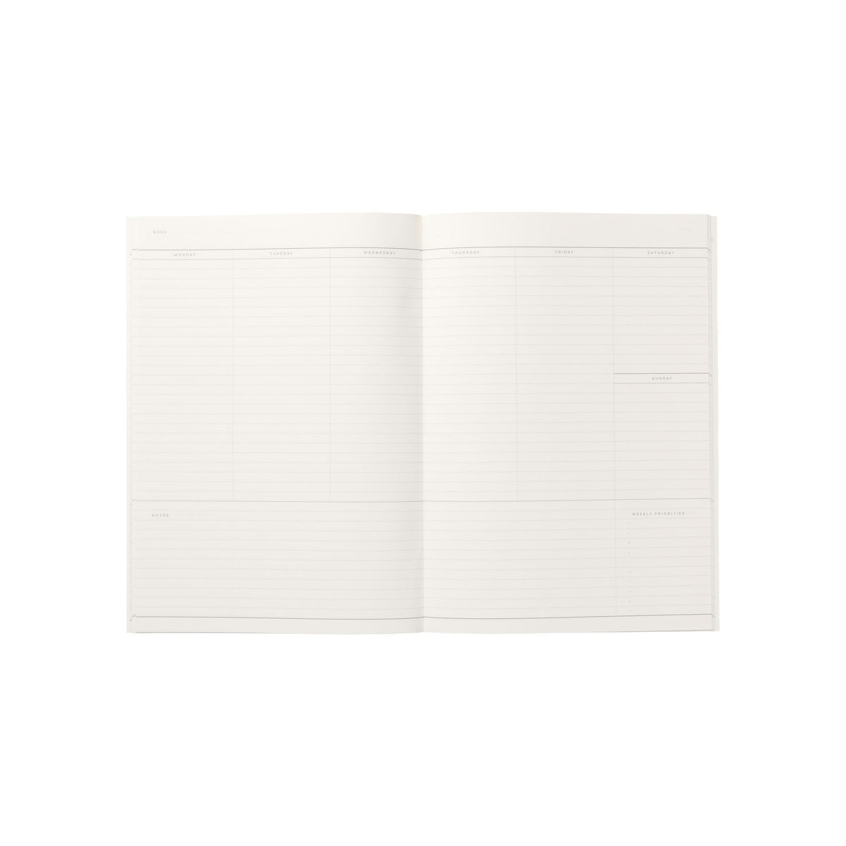 Milo Weekly Planner Book - Light Gray – view 4