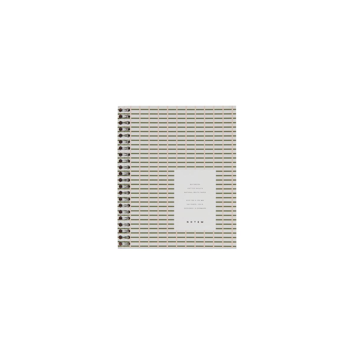 Nela Notebook, Medium - Green – NOTEM Studio