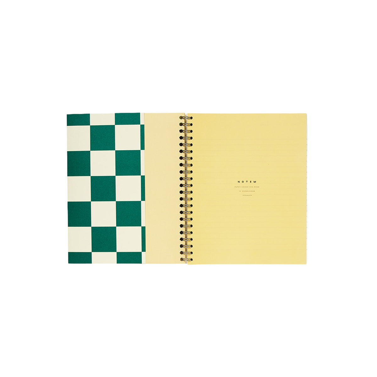 Nela Notebook, Medium - Green Check – view 3