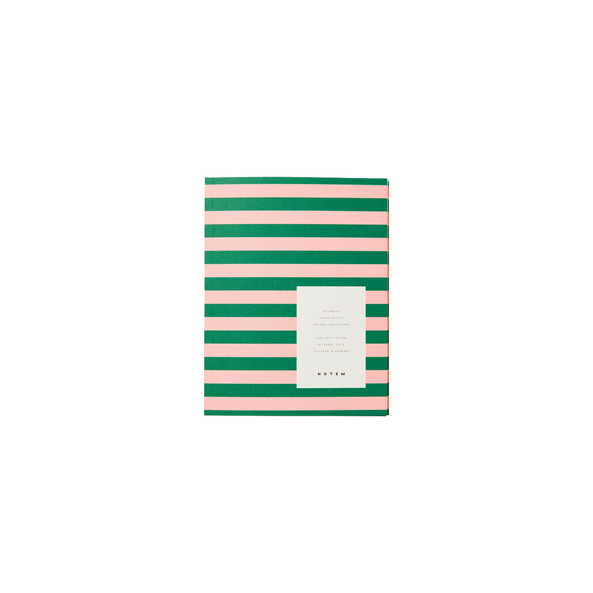 UMA Notebook, Medium - Green & Rose – NOTEM Studio