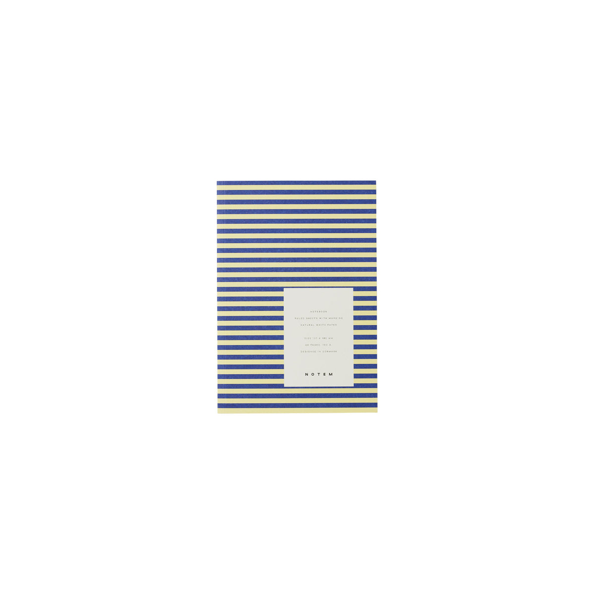 Carnet NOTEM Vita, petit format - Bleu et jaune
