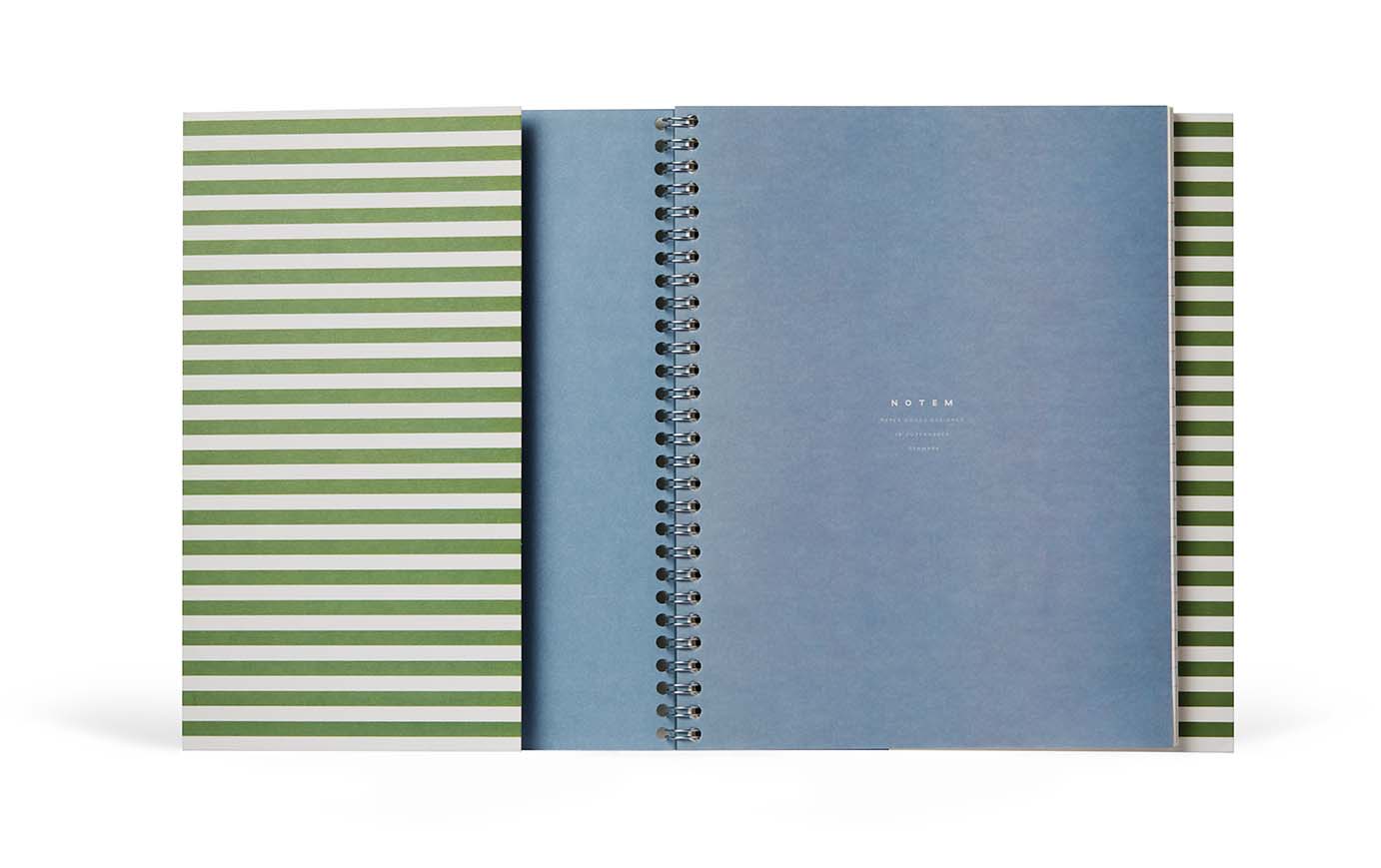 NOTEM Nela Notebook, Large - Green