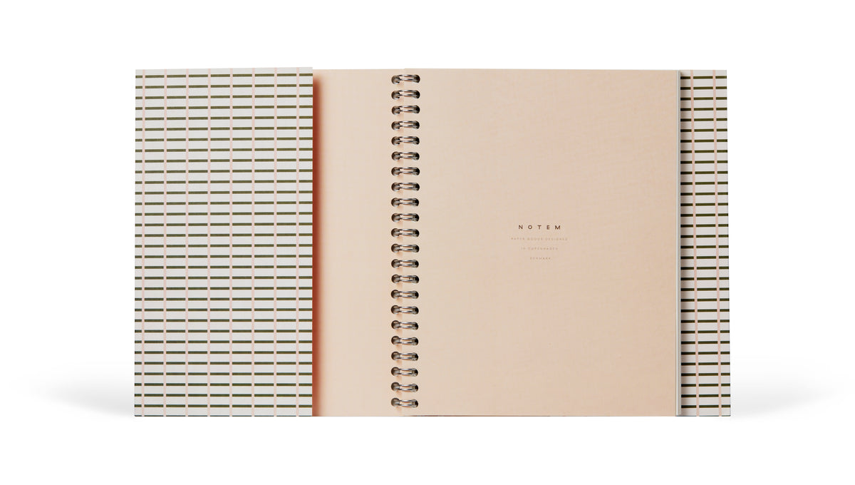 NOTEM Nela Notebook, Medium - Green