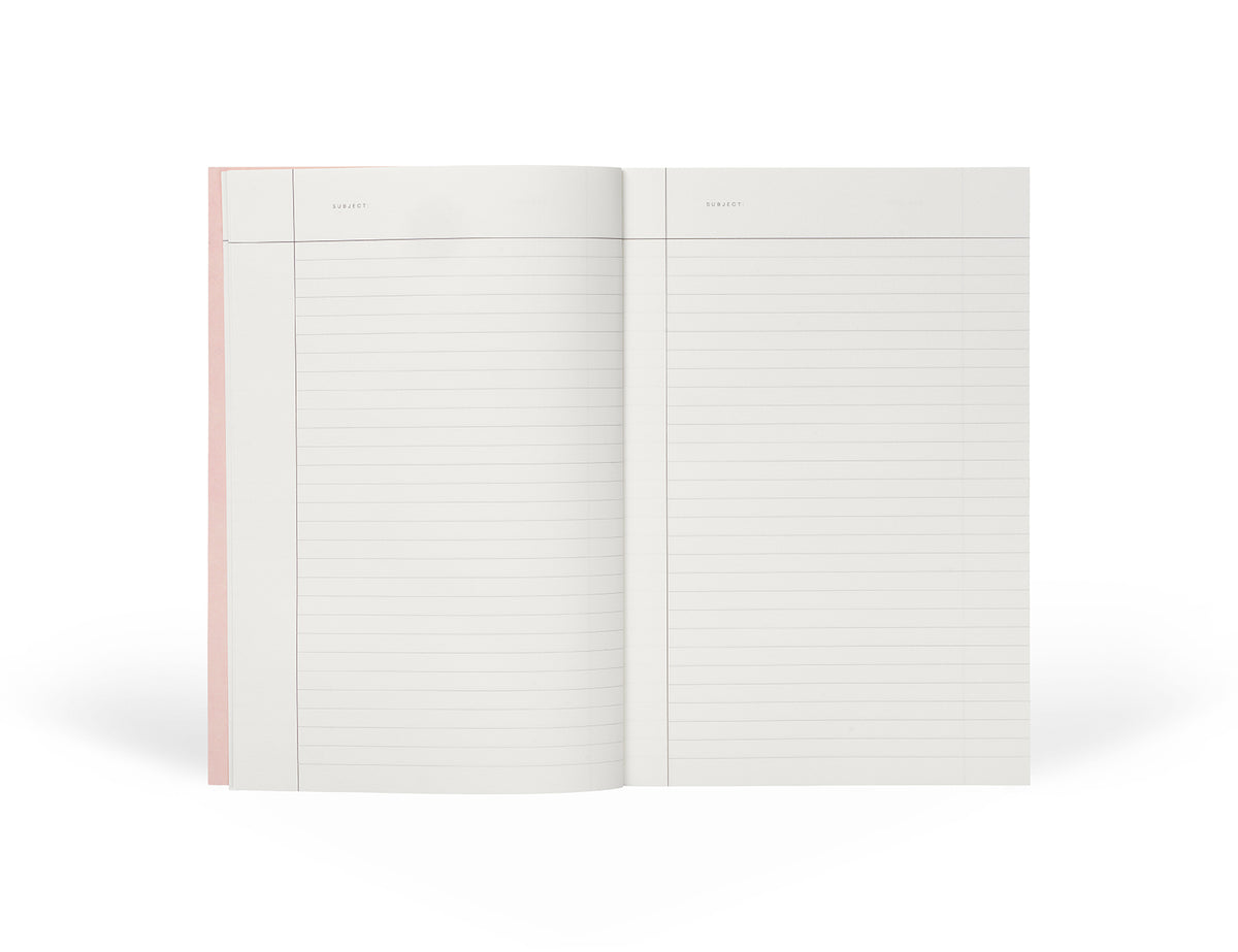 NOTEM Vita Notebook, Medium - Green Grid