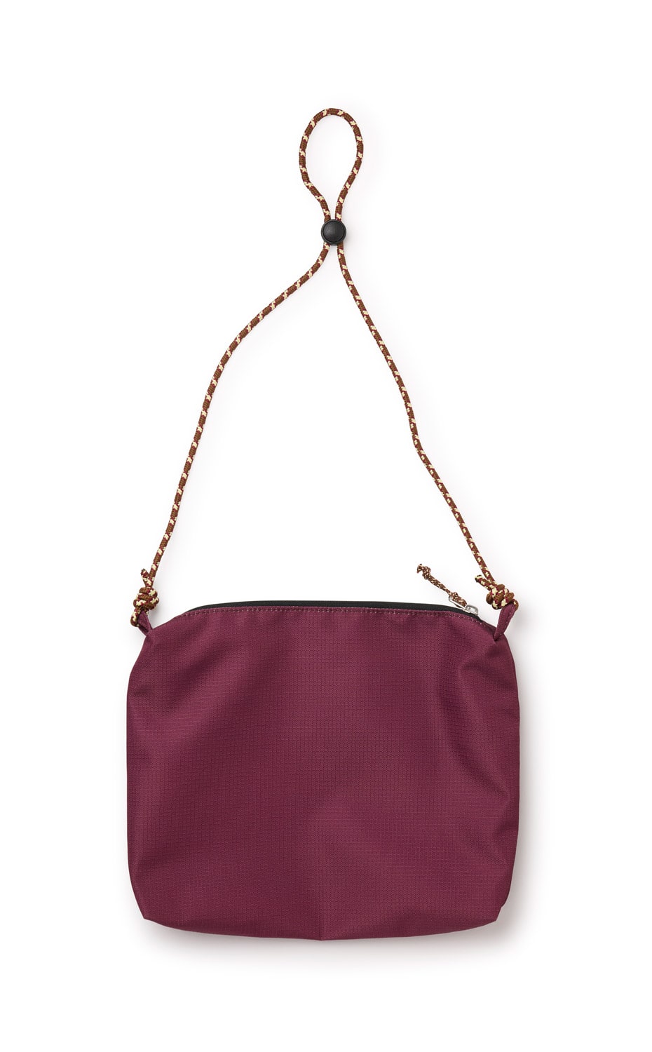 Borsa in nylon NORA, Rosso scuro
