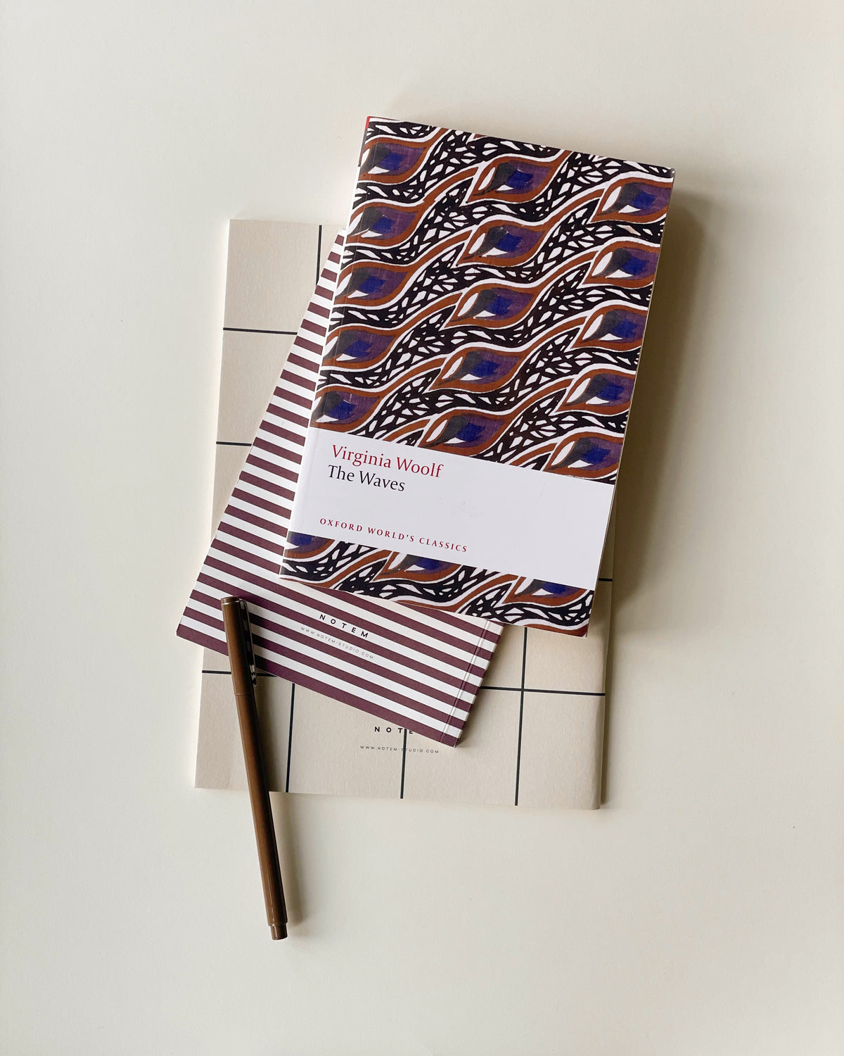 NOTEM Vita Notebook, Small - Bordeaux