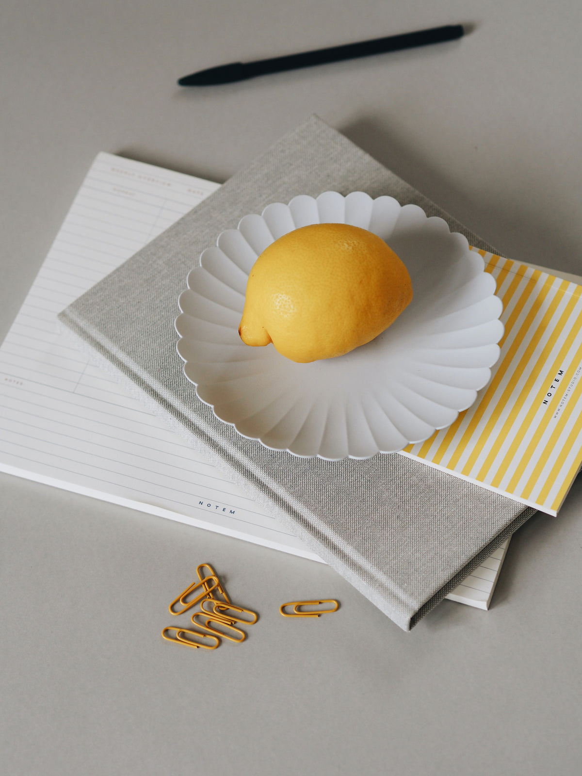 Vita Notebook, Small - Yellow – view 4