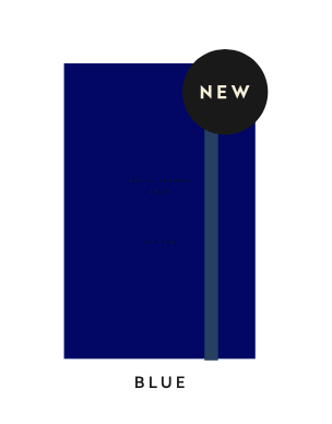 Alva Annual Journal 2027, A6 Flat Lay Binding - Blue