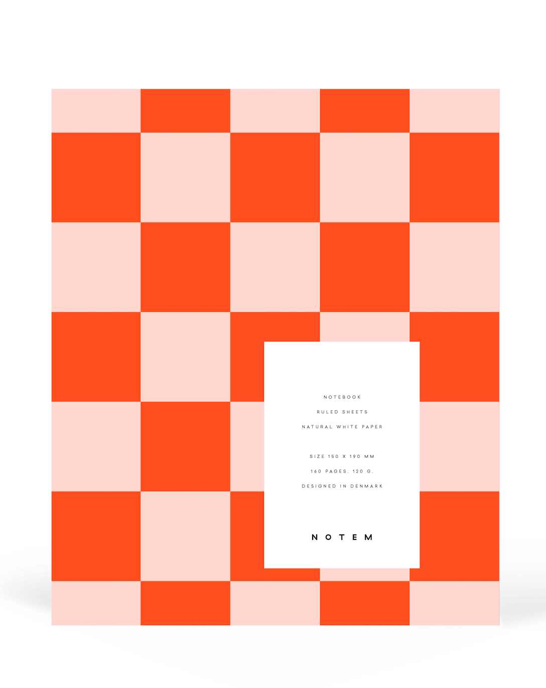 NELA notebook - Medium, Orange check
