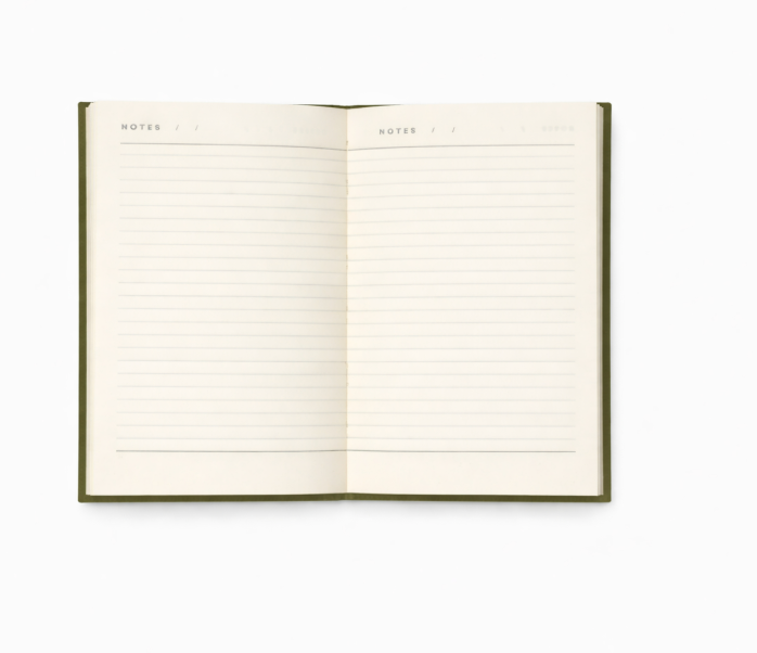 NOTEM Bea Notebook, Small - Green