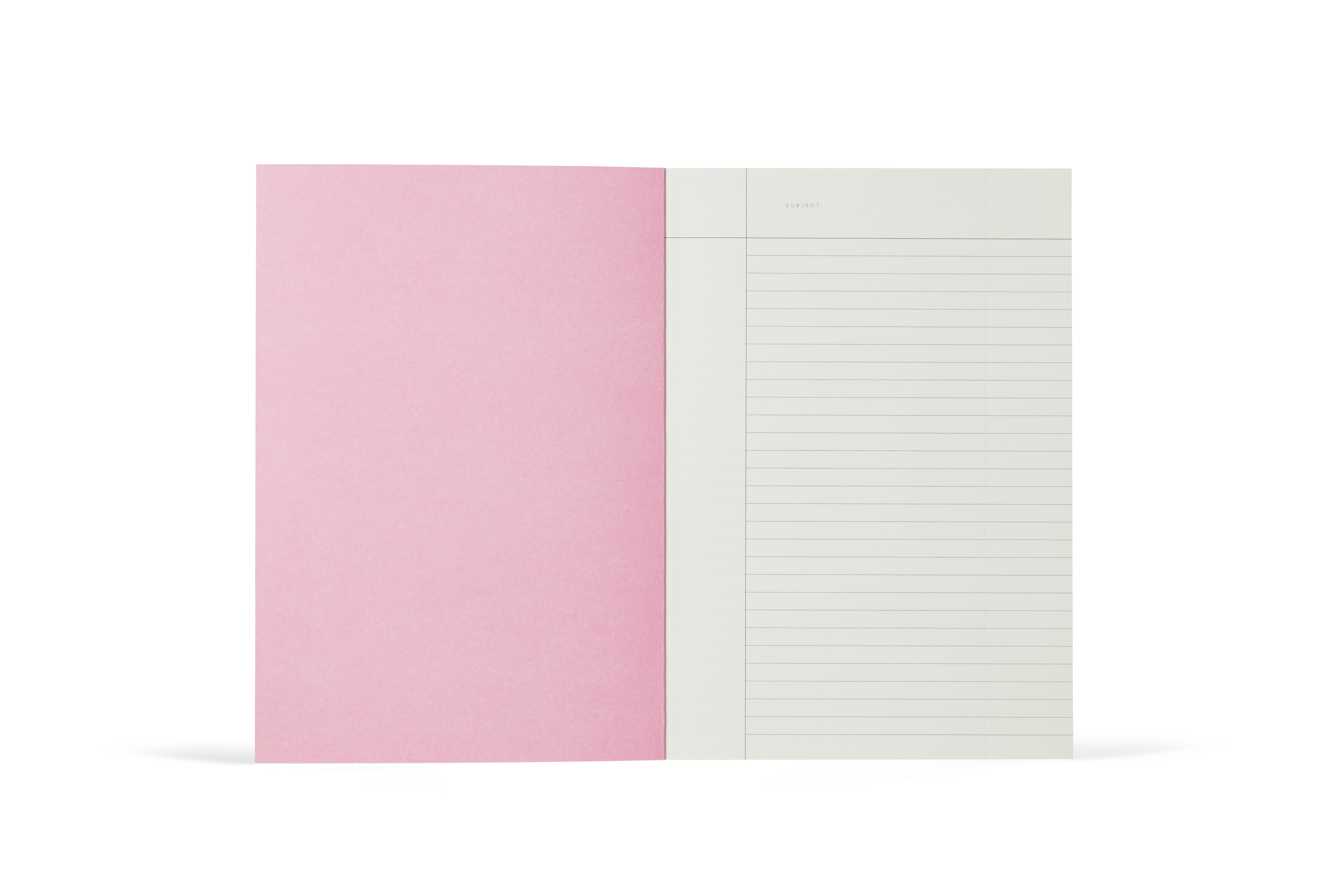 NOTEM Vita Notizbuch, Medium - Orange Gitter