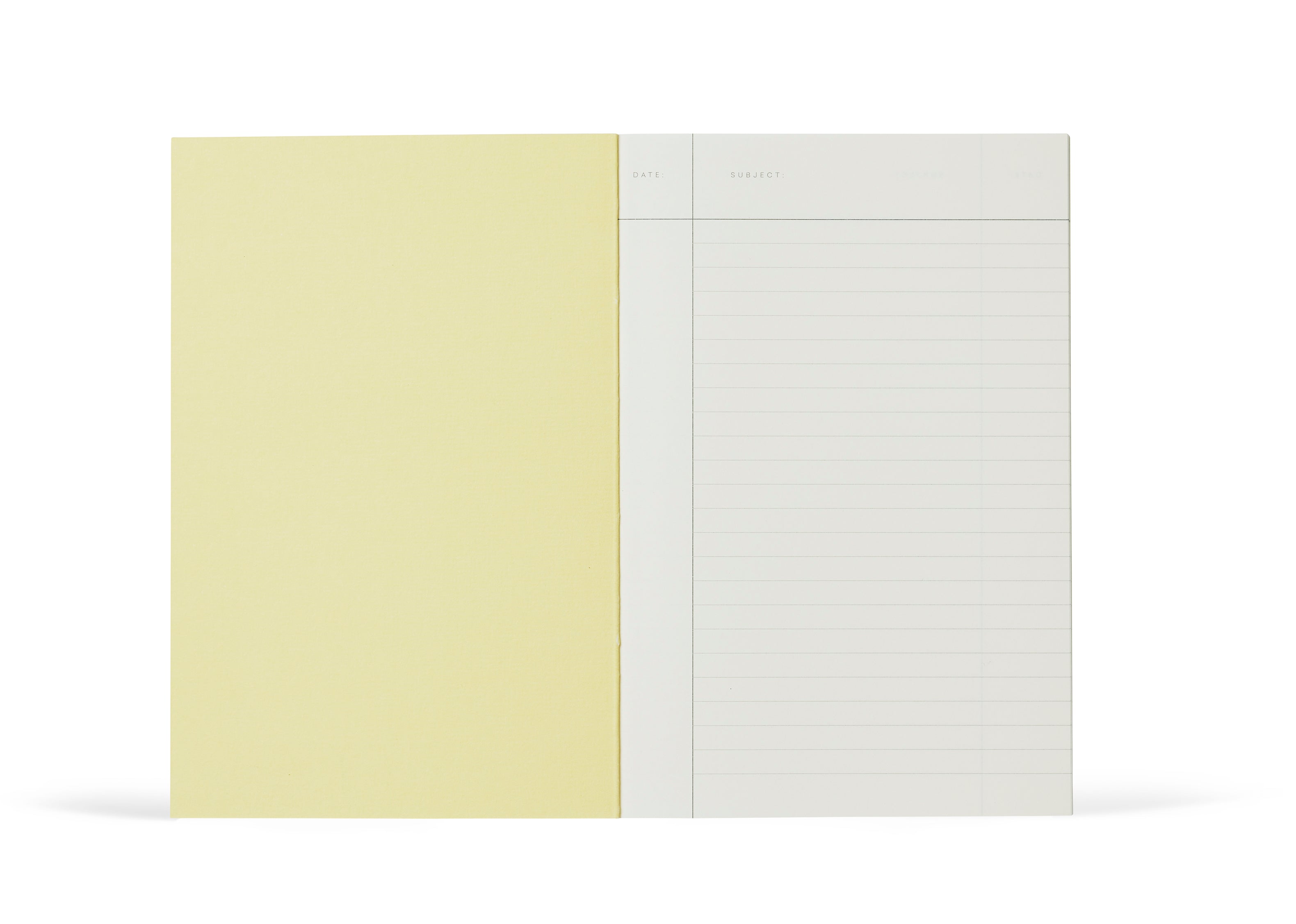 NOTEM Vita Notebook, Small - Green Stripes