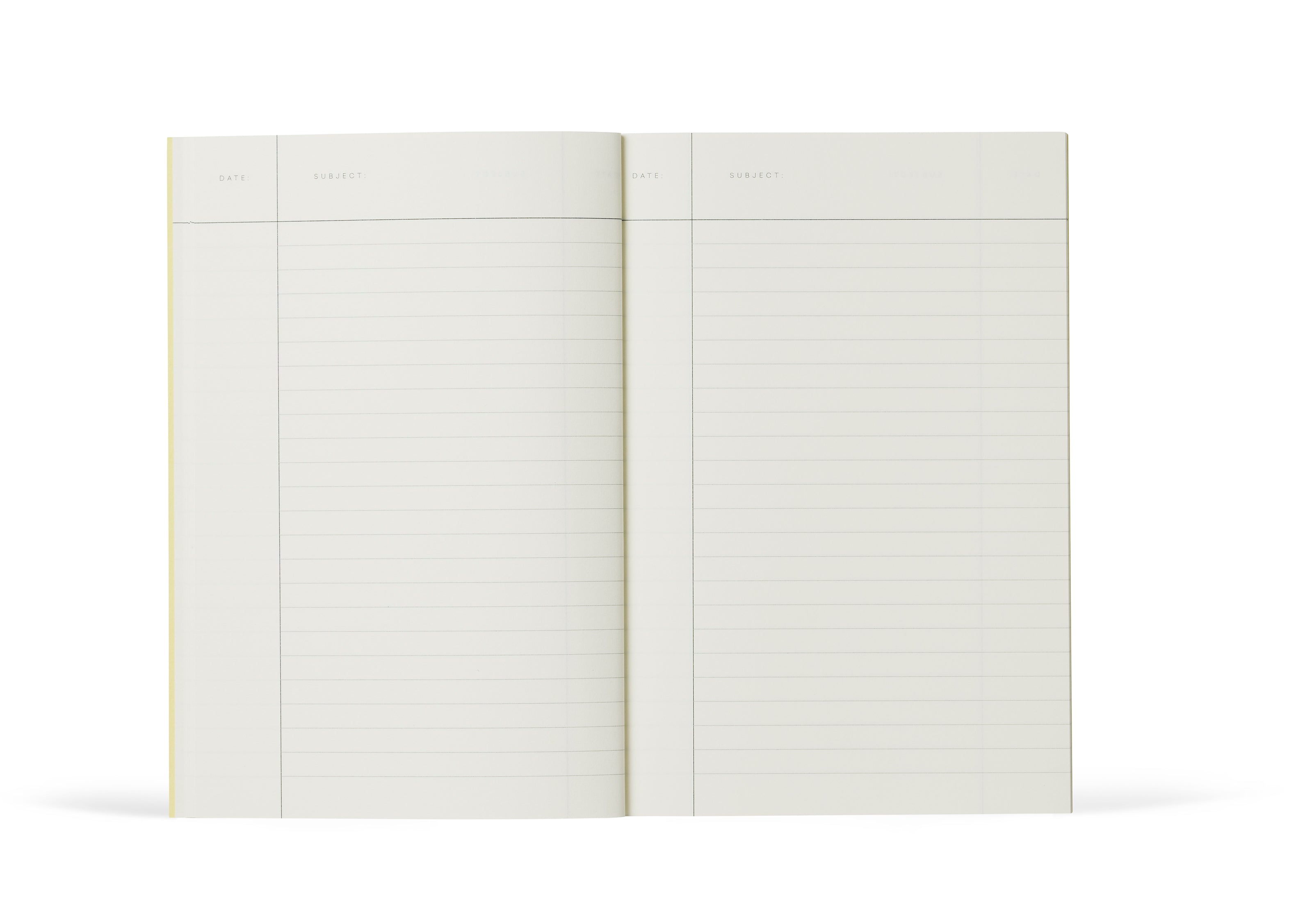 Cuaderno NOTEM Vita, pequeño, rayas verdes