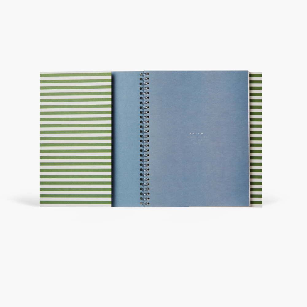 Notem Studio NELA Notebook Large Green