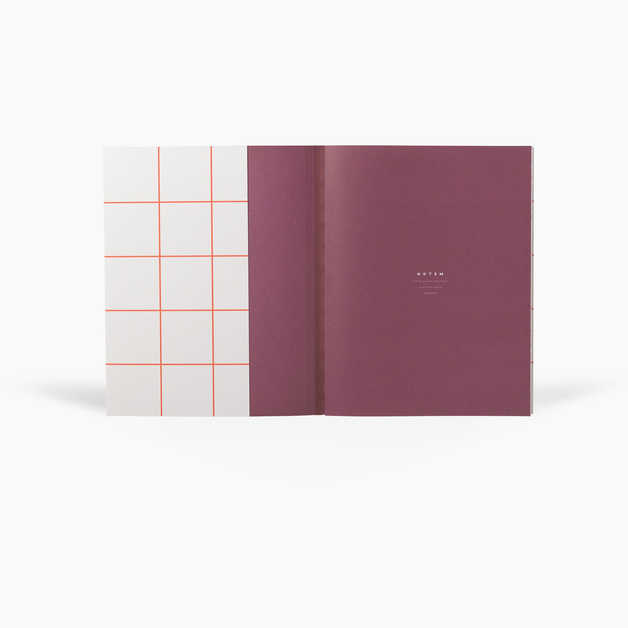 Notem Uma Notebook Large Light Gray Interior