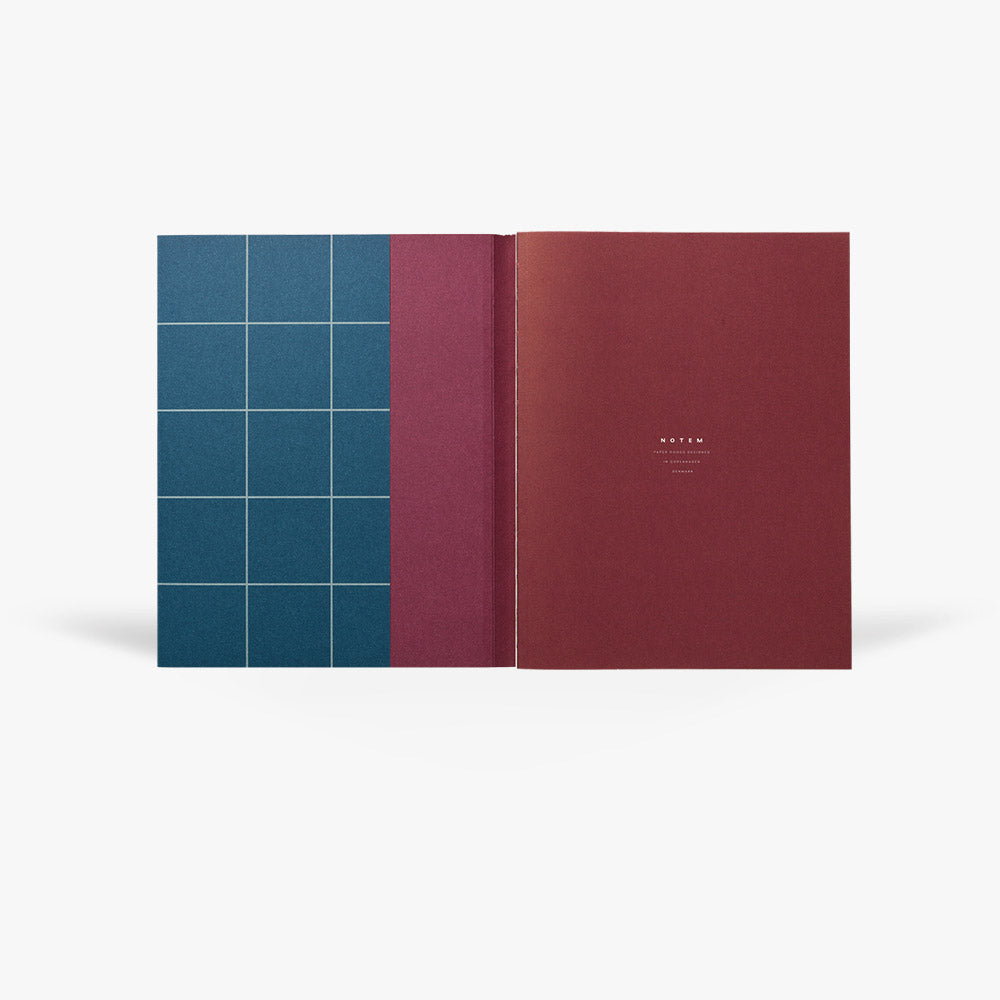 Notem Uma Notebook Large Dark Blue Interior