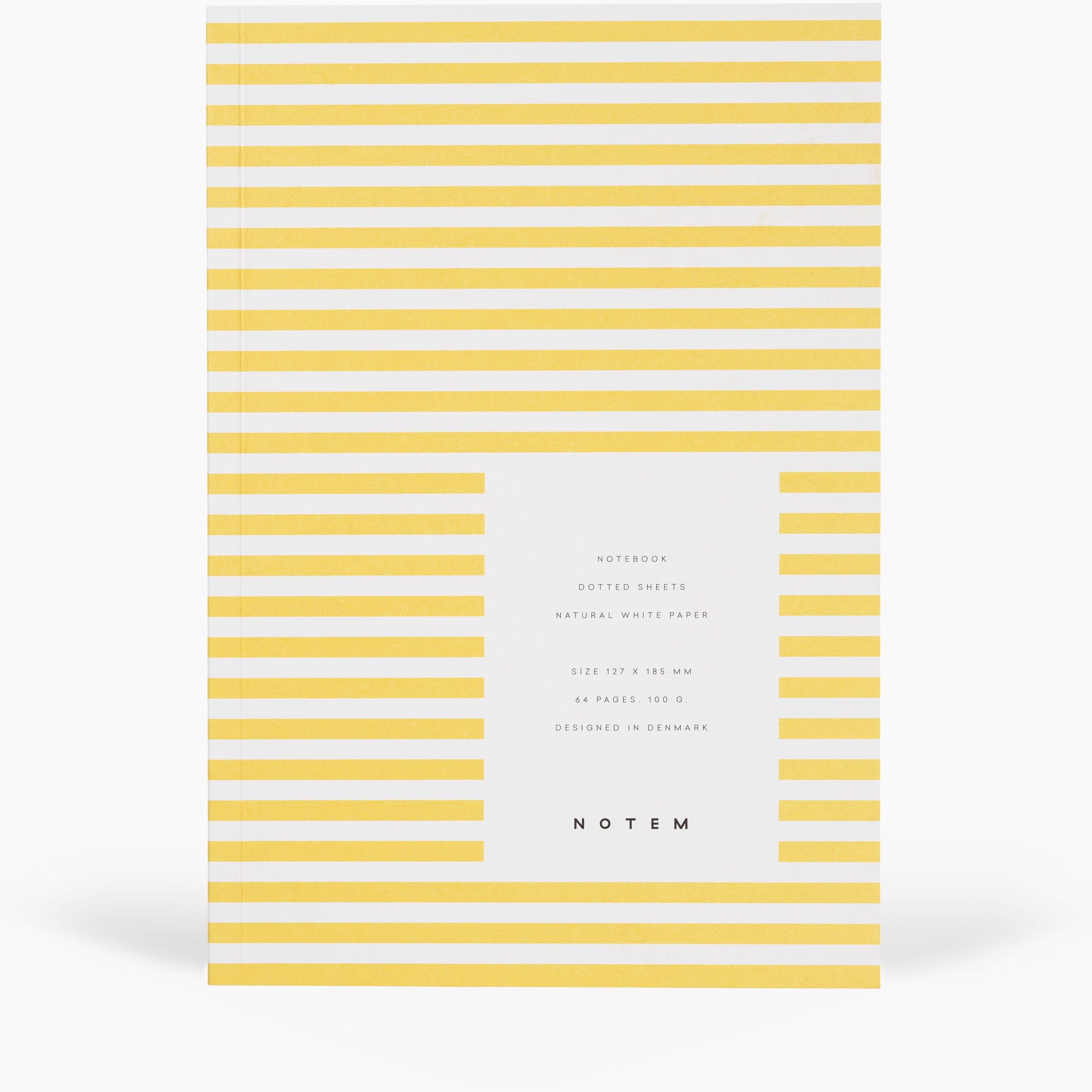NOTEM Vita Notebook, Small - Yellow