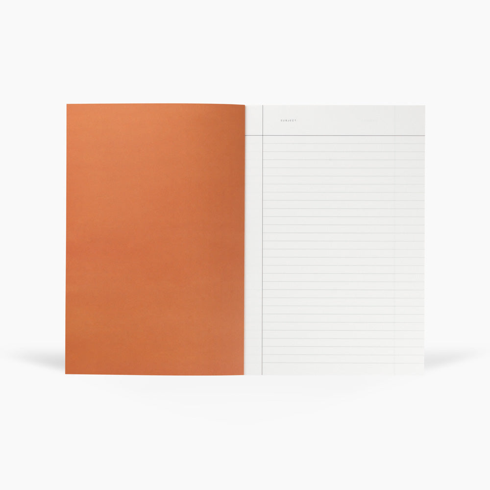 NOTEM Vita Notizbuch, Medium - Rosarotes Raster