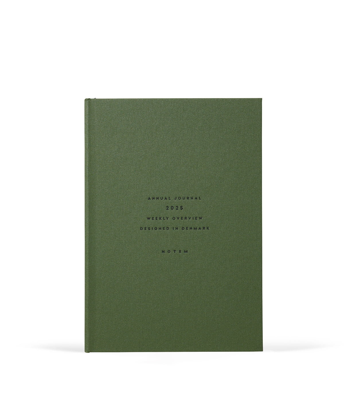 ALVA Annual Journal 2025, A5 Flat Lay Binding Dark Green