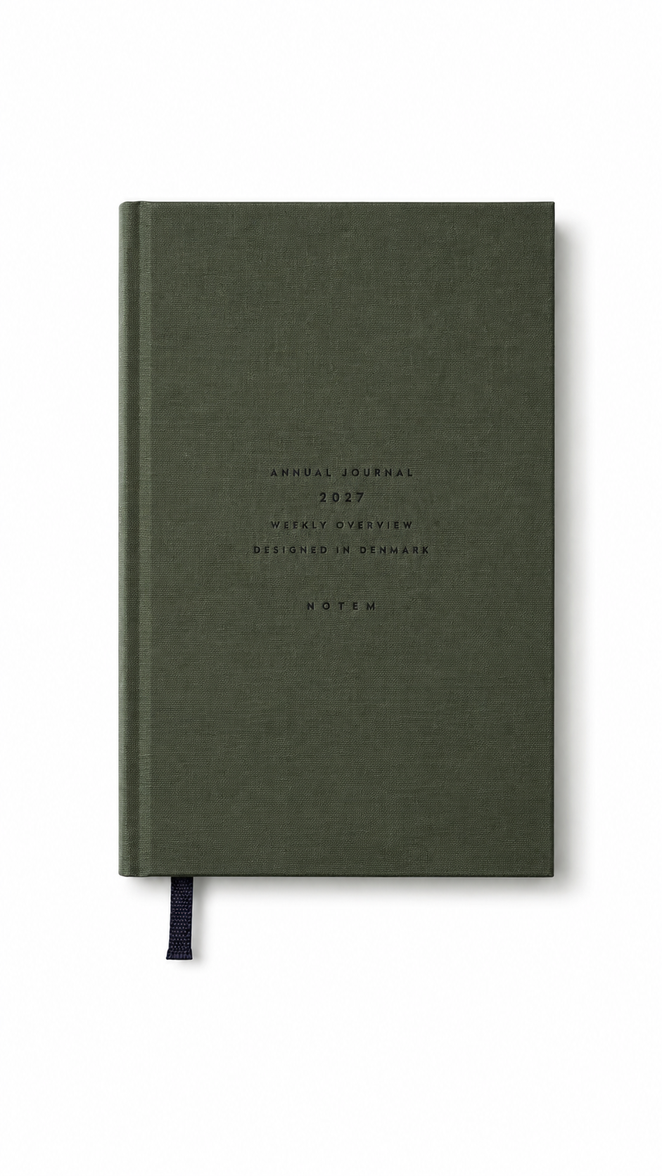 ALVA Annual Journal 2027, A5 Flat Lay Binding Dark Green