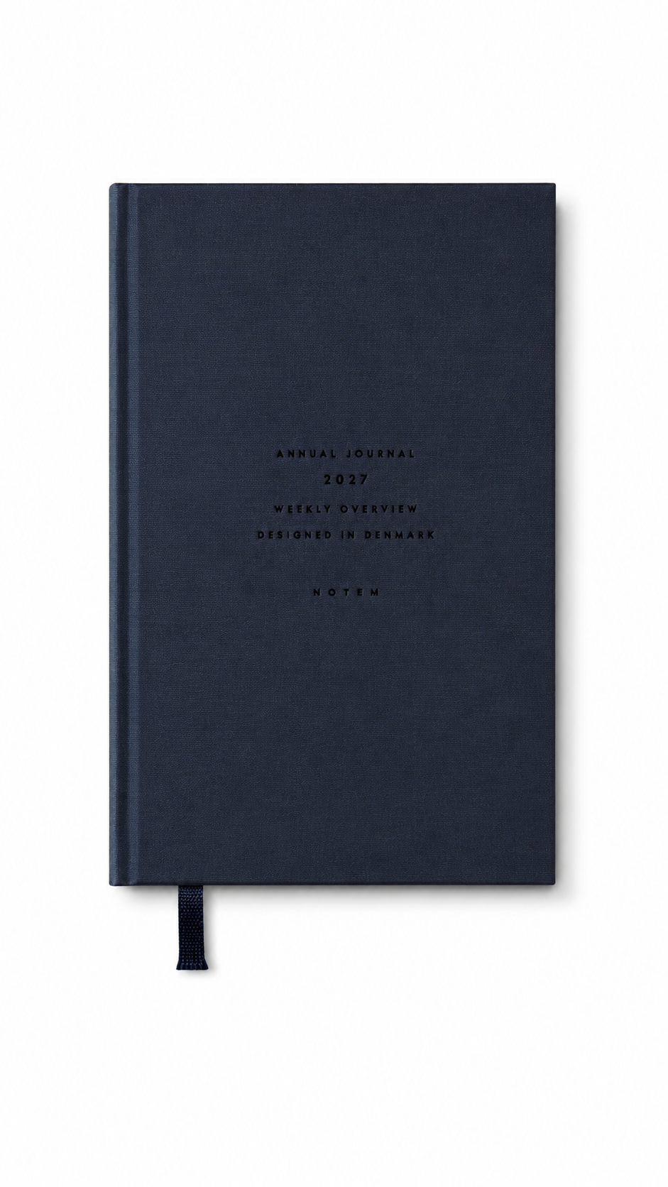 ALVA Annual Journal 2027, A5 Flat Lay Binding Dark Blue