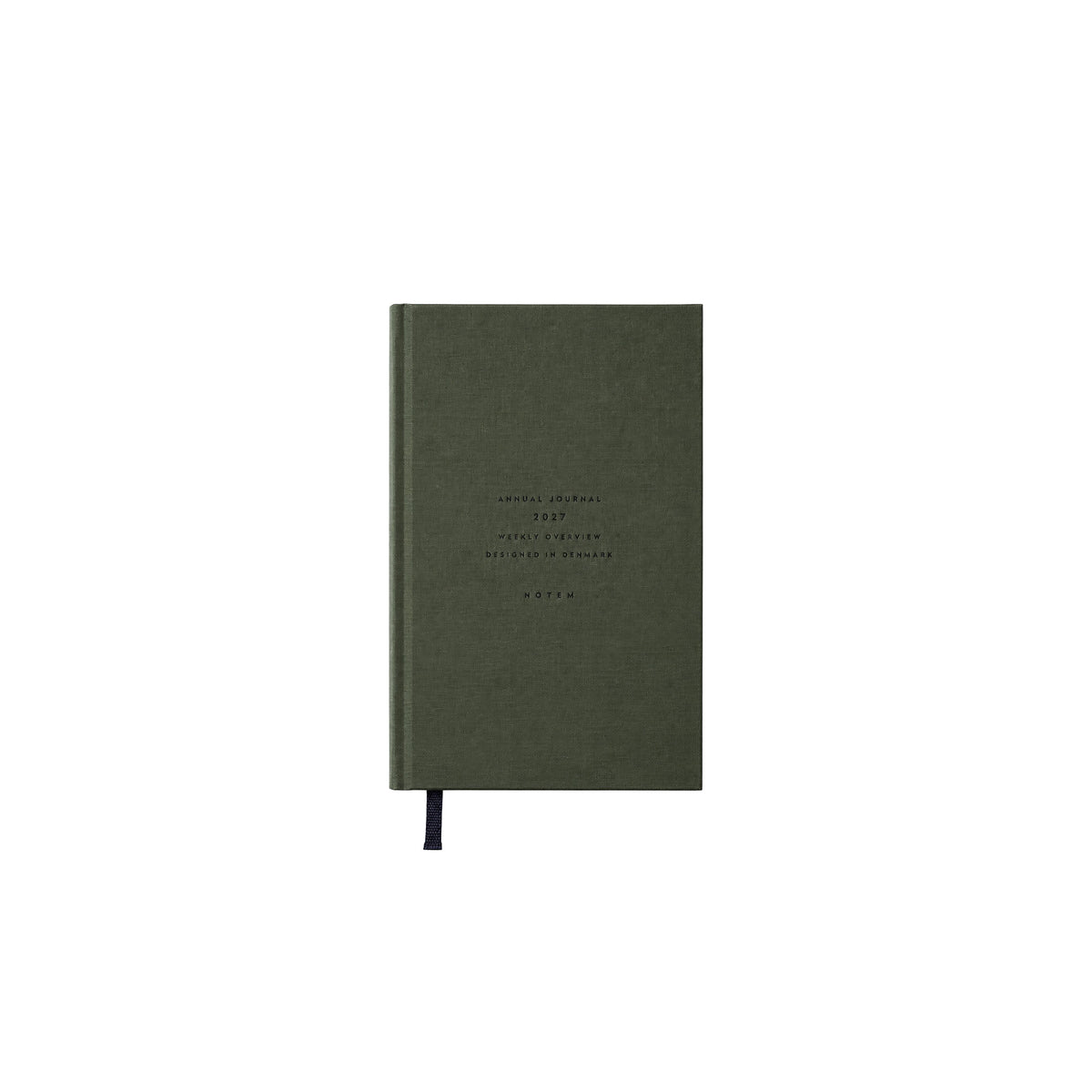 ALVA Annual Journal 2027, A5 Flat Lay Binding Dark Green
