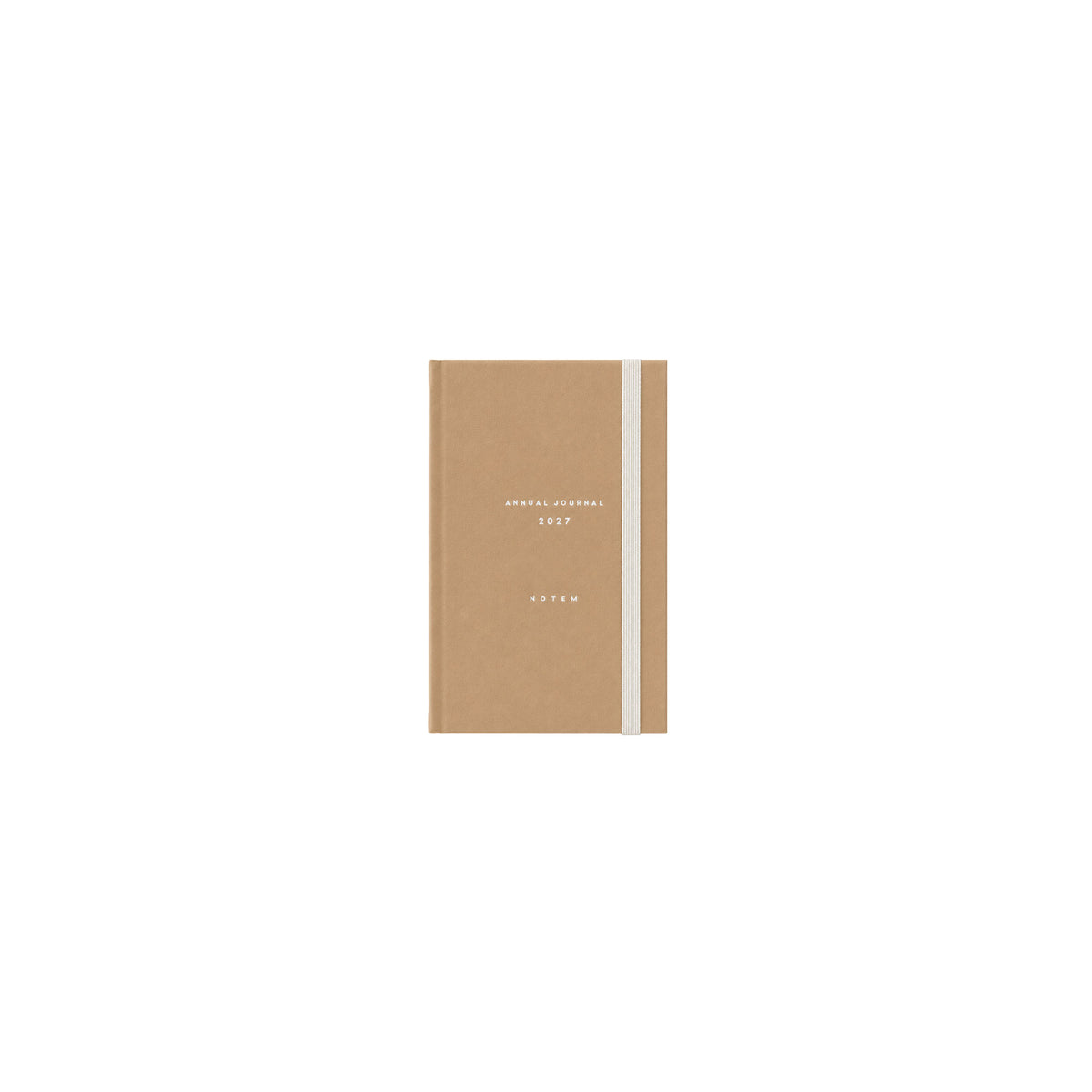 Alva Annual Journal 2027, A6 Flat Lay Binding - Sand