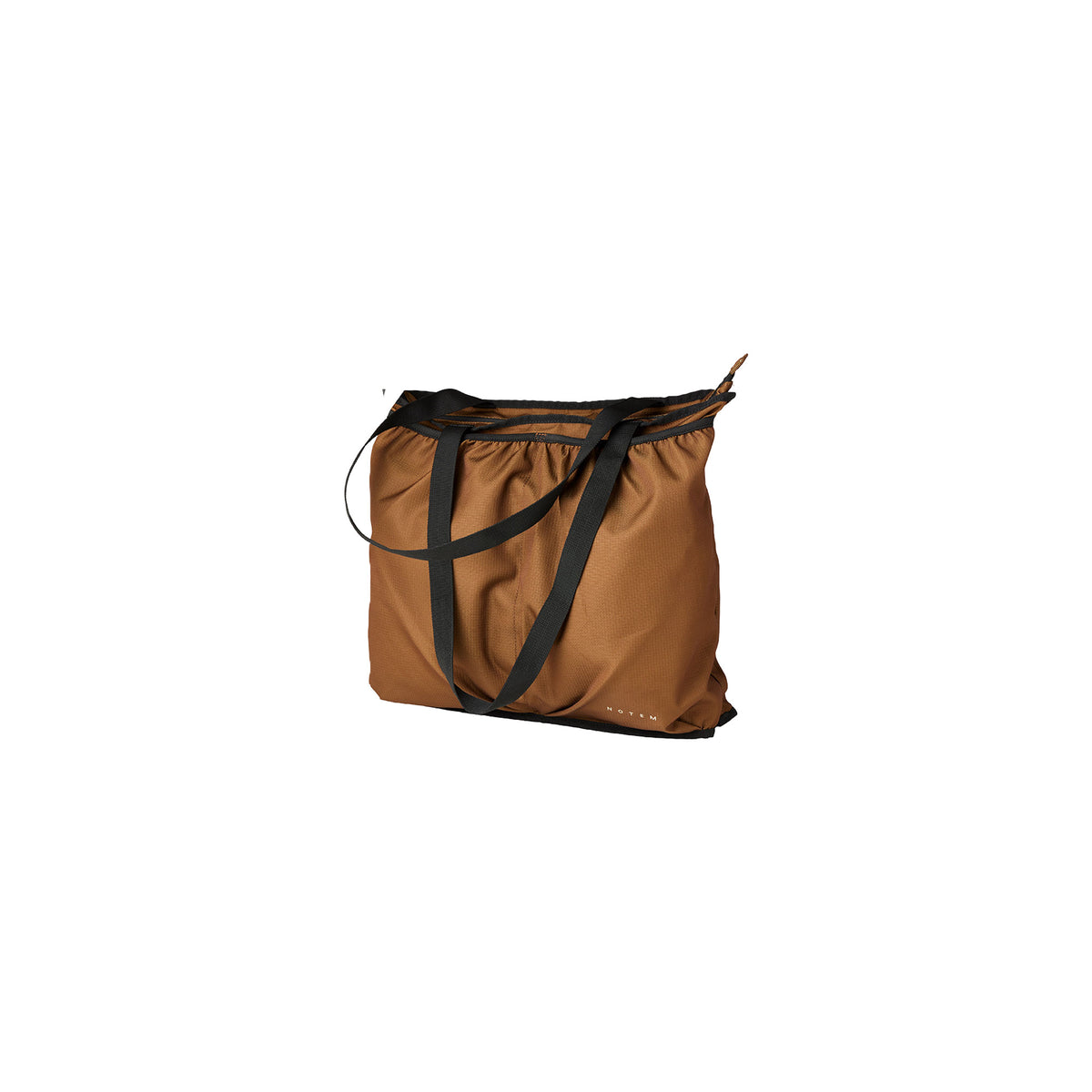 LUNA Nylon Bag with Pockets - Brown – view 5