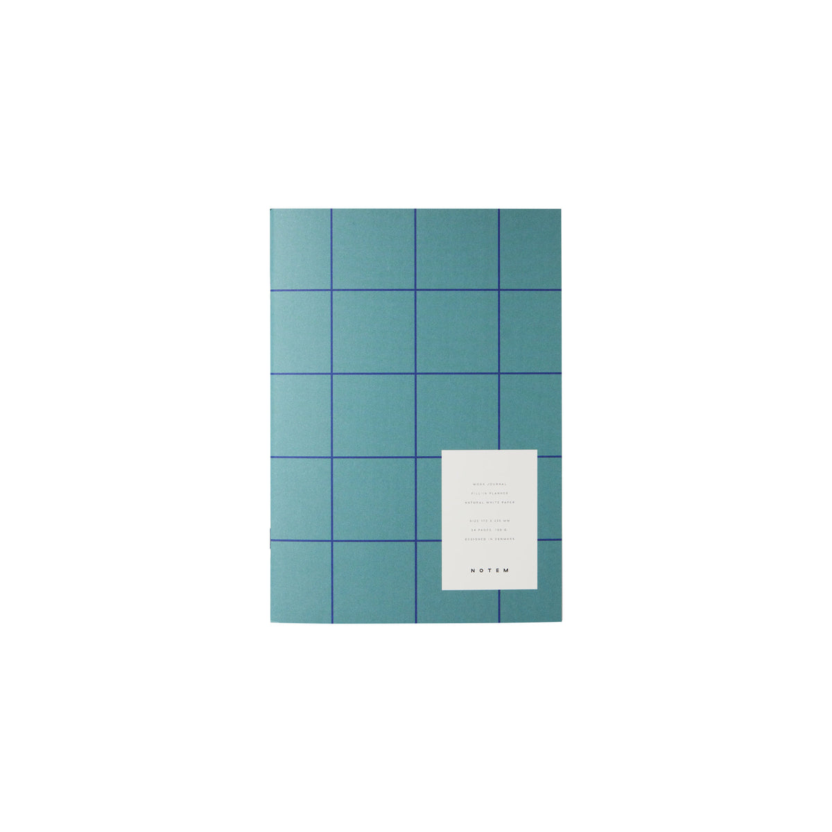 Milo Weekly Work Journal - Blue Check – NOTEM Studio