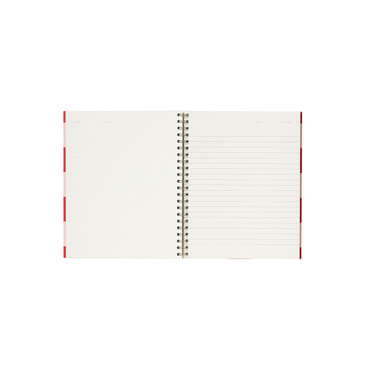 Nela Notebook, Medium - Orange Check – view 6