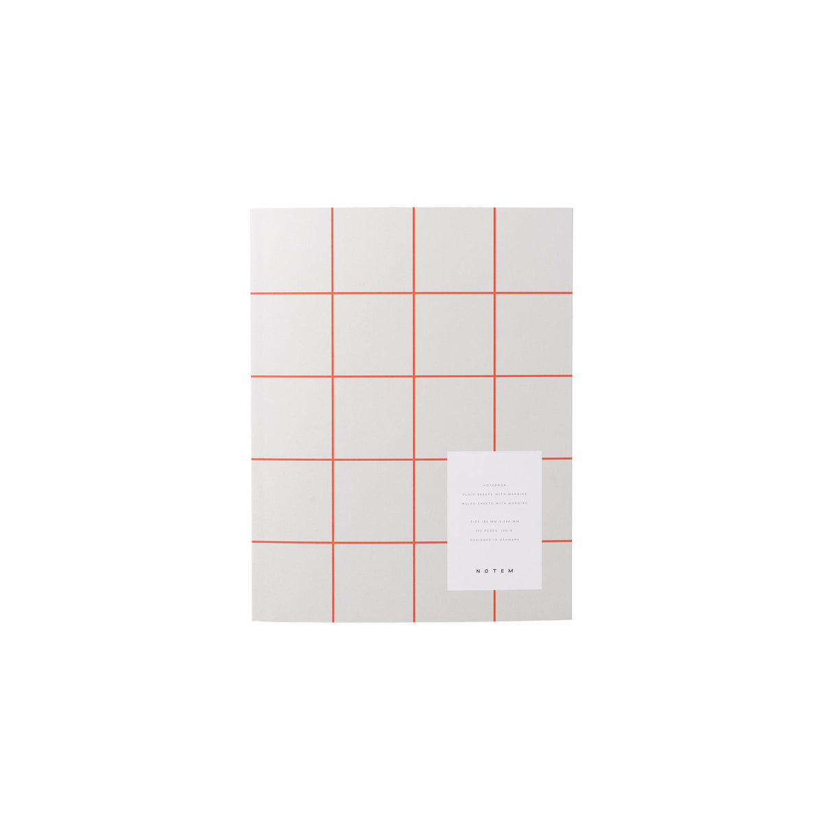 Carnet UMA, grand format - Gris clair 