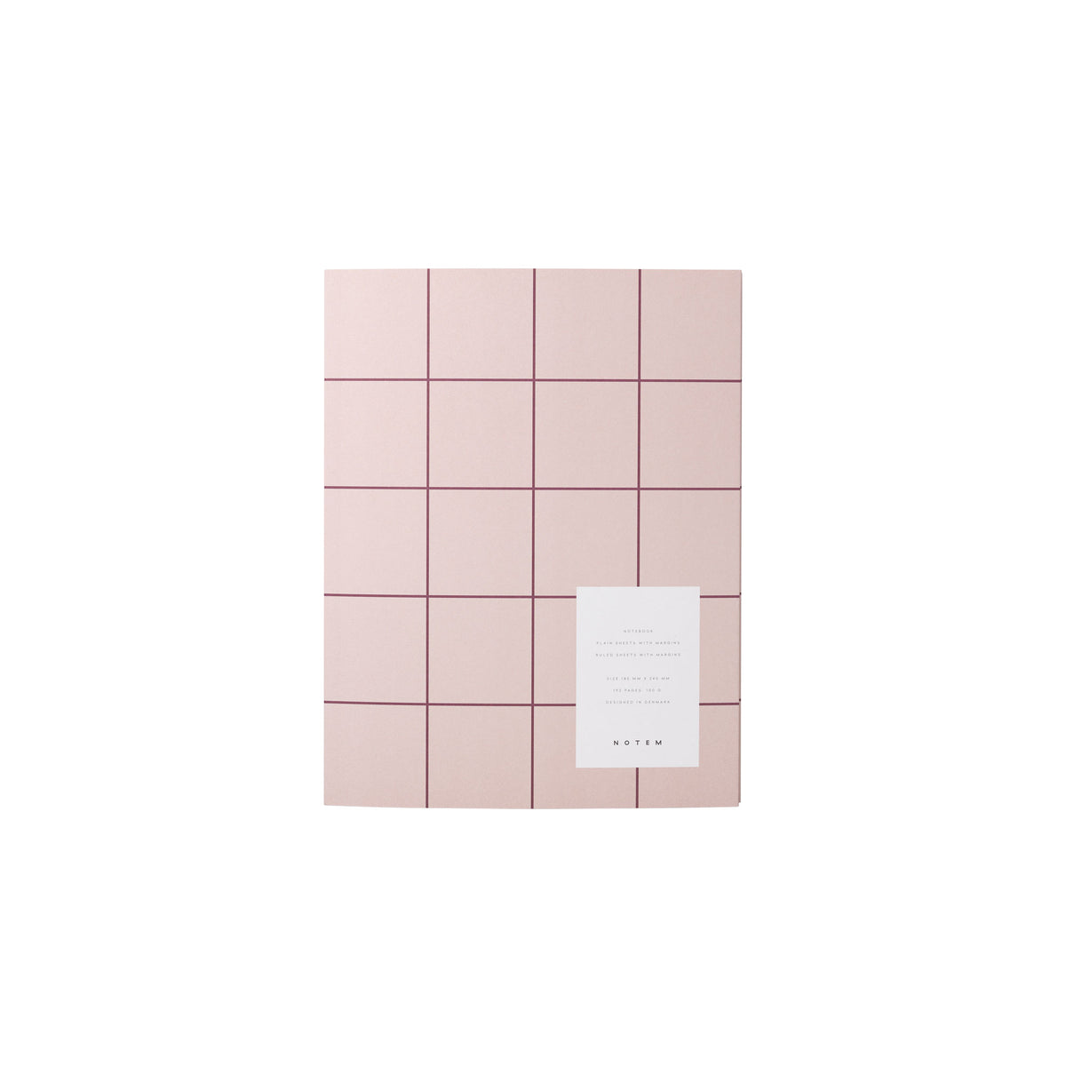 Carnet UMA, grand format - Rose