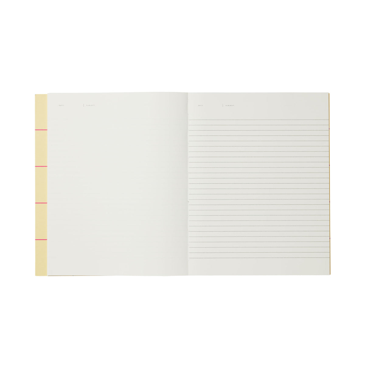 UMA Notebook, Large - Yellow Check – view 4