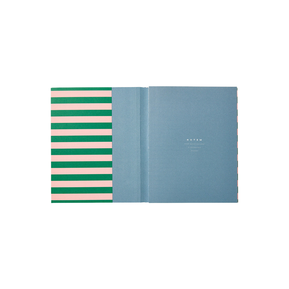 UMA Notebook, Medium - Green & Rose – view 3