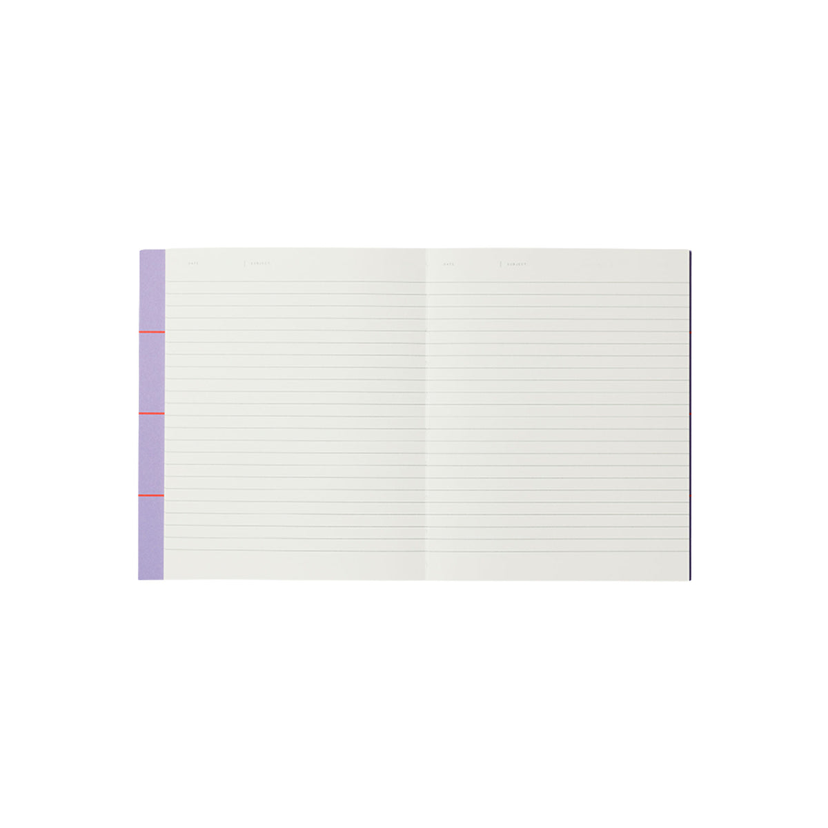 UMA Notebook, Medium - Lavender Check – view 4