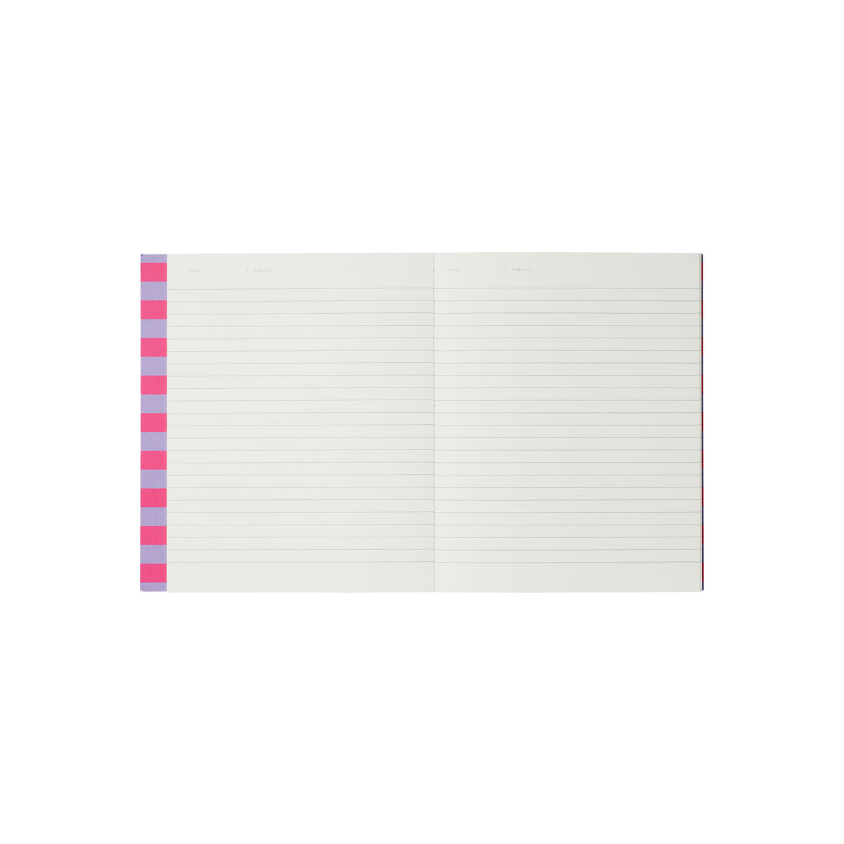 UMA Notebook, Medium - Lavender Stripe – view 4