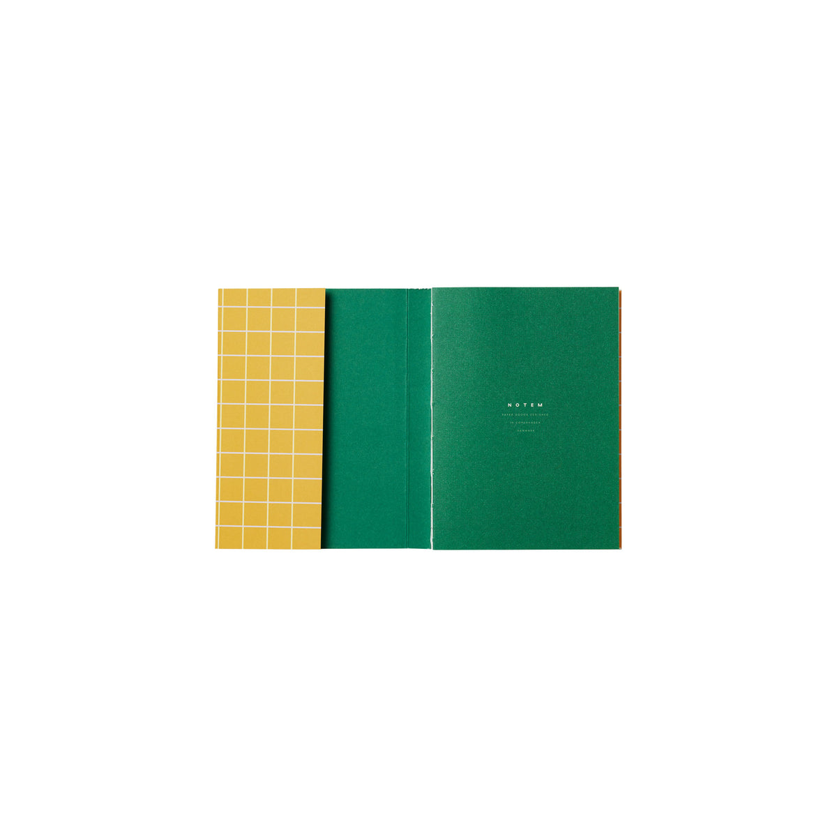 UMA Notebook, Small - Ochre Check – view 5