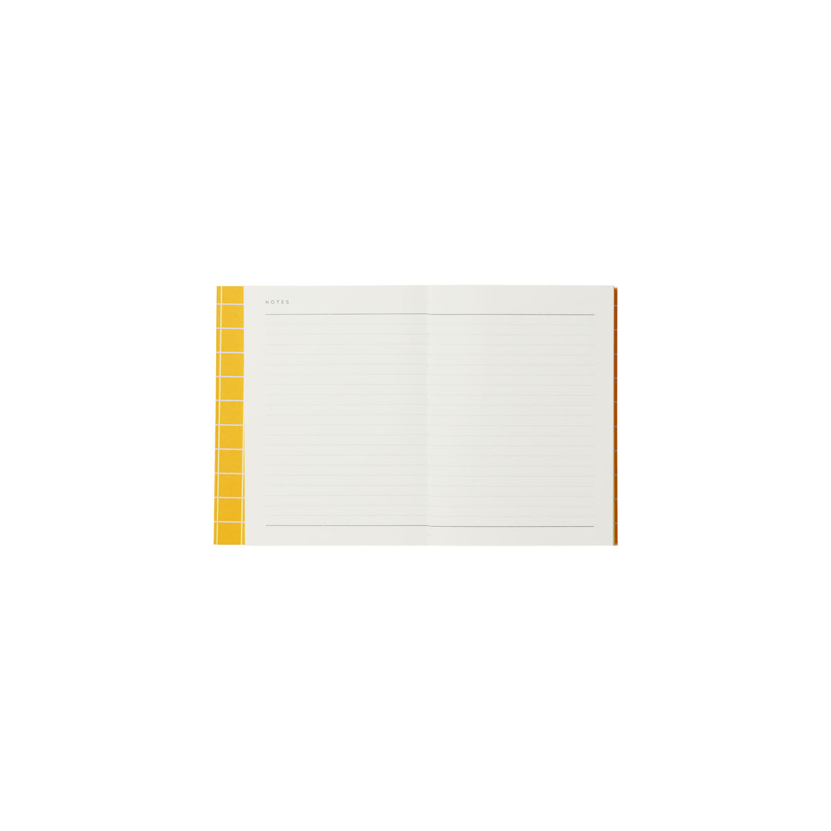 UMA Notebook, Small - Ochre Check – view 3