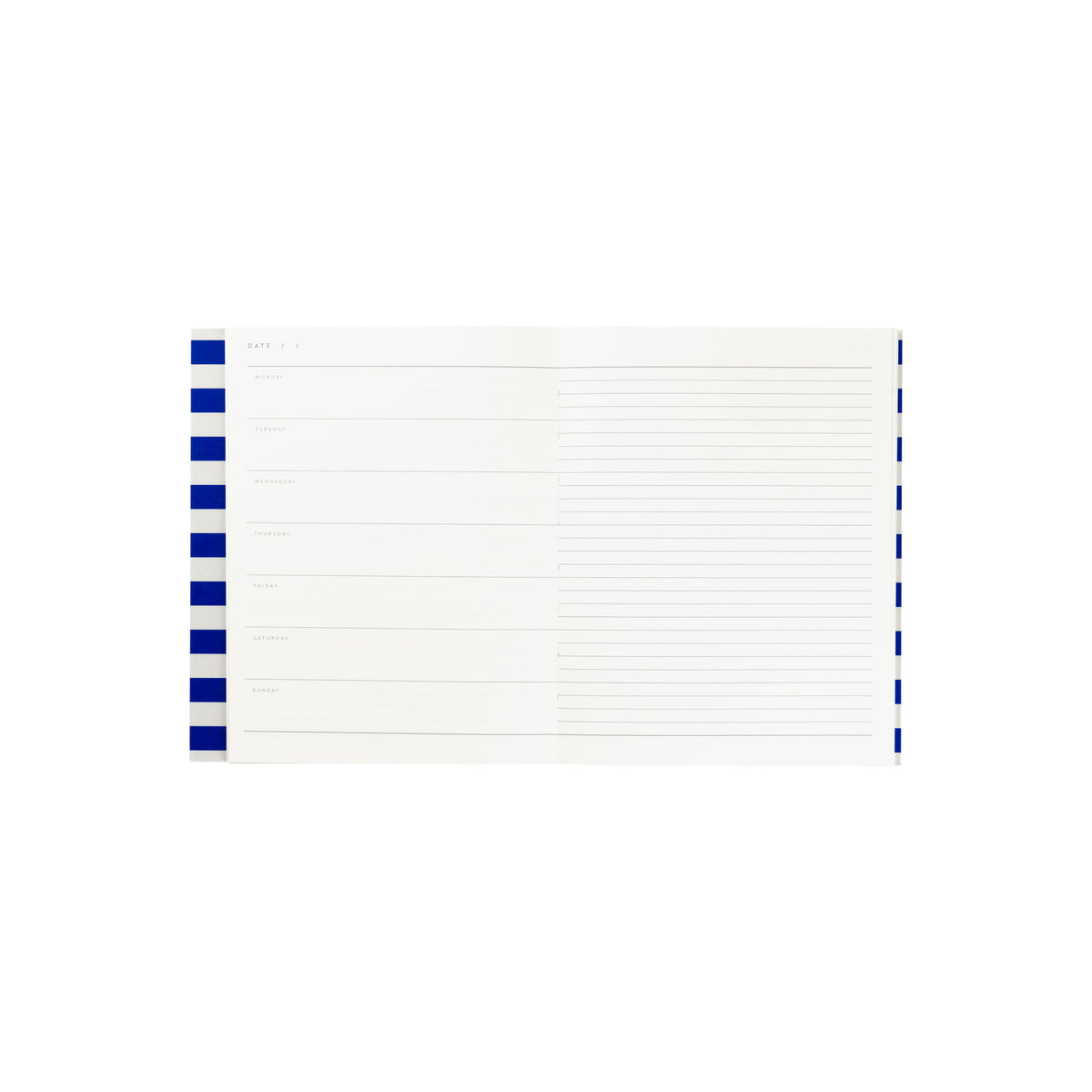 UMA Weekly Planner, Medium - Bright Blue