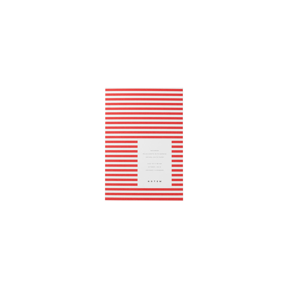 Carnet NOTEM Vita, petit format - Rouge vif 