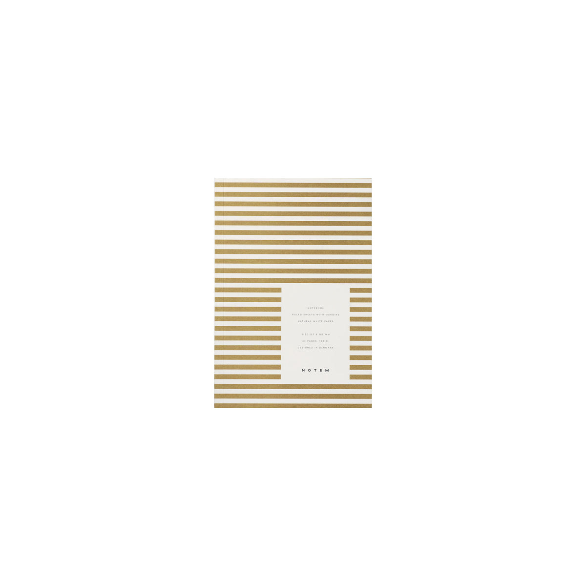 NOTEM Vita Notebook, Small - Ochre