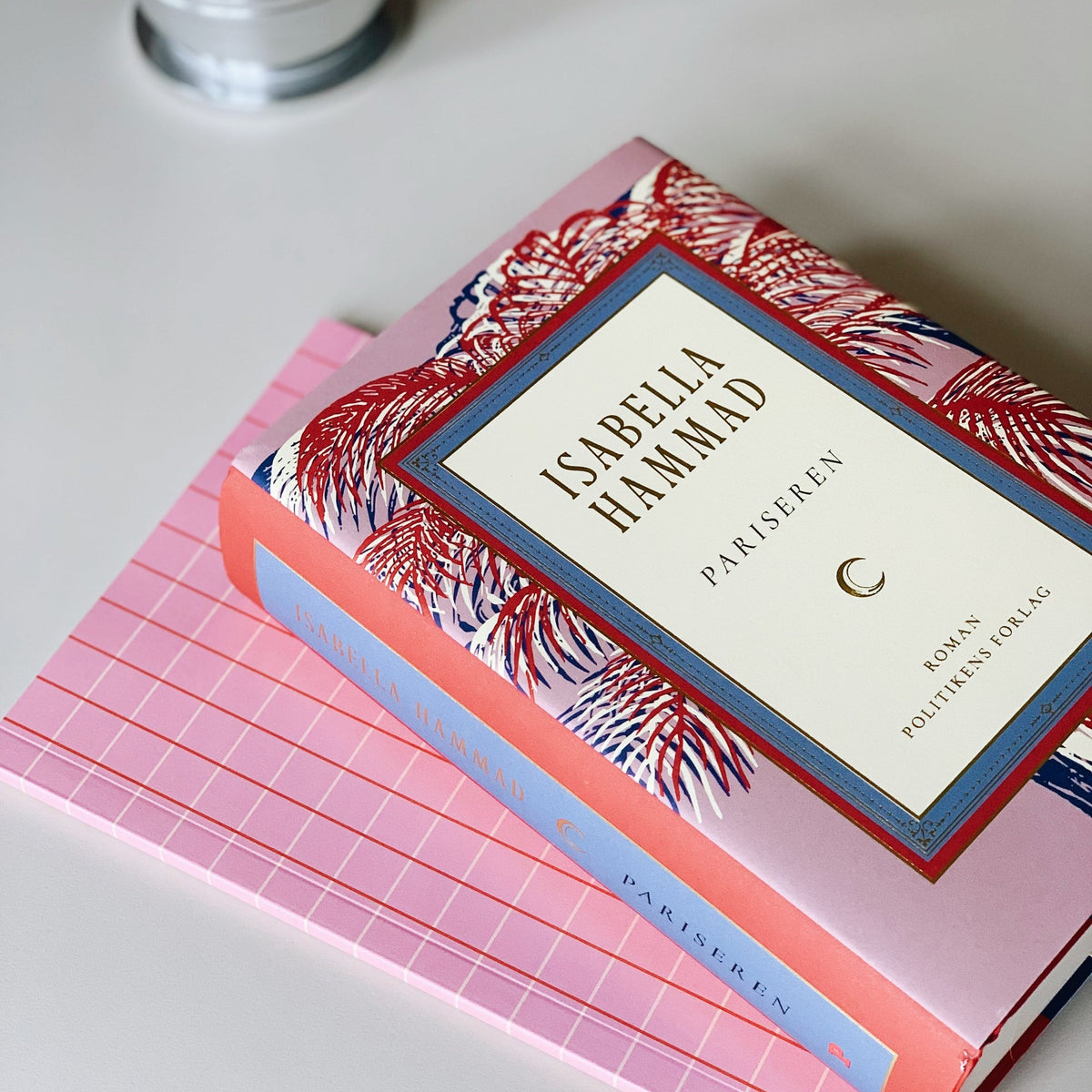 Vita Notebook, Medium - Rose Grid – styled foto