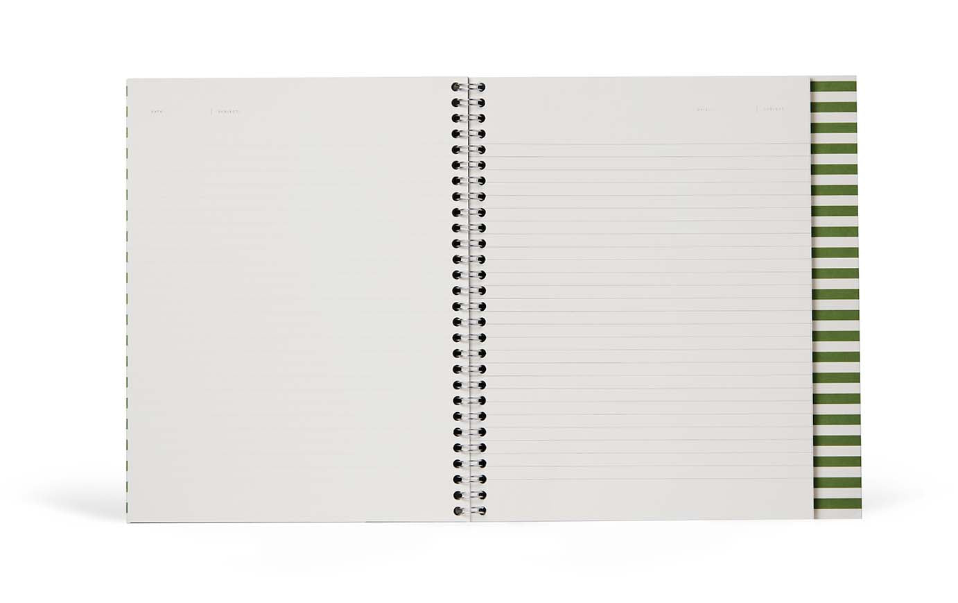 NOTEM Nela Notebook, Large - Green