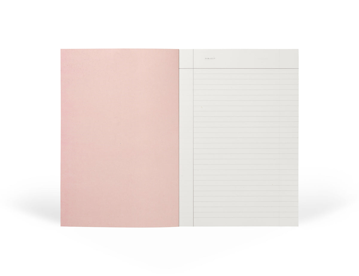 NOTEM Vita Notebook, Medium - Green Grid