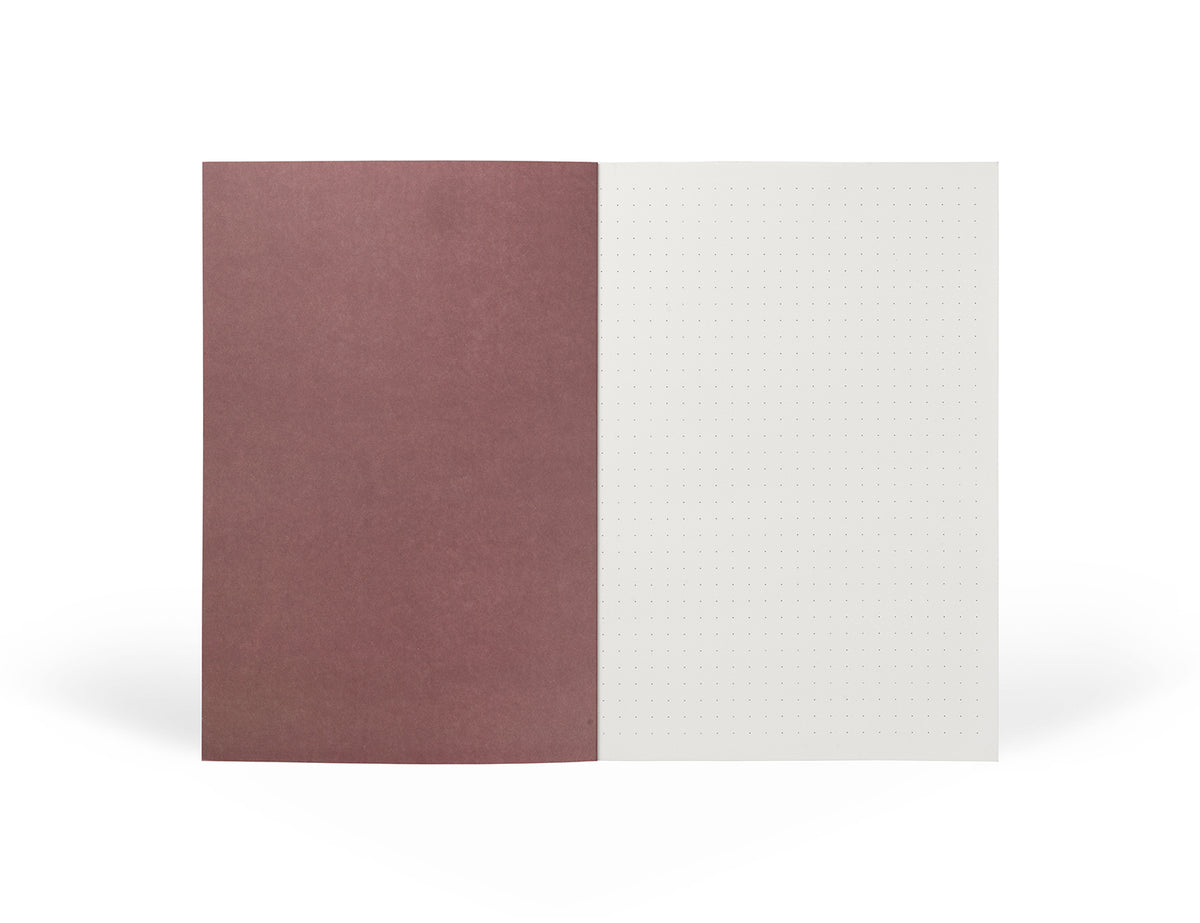 Cuaderno NOTEM Vita, mediano - Líneas verdes