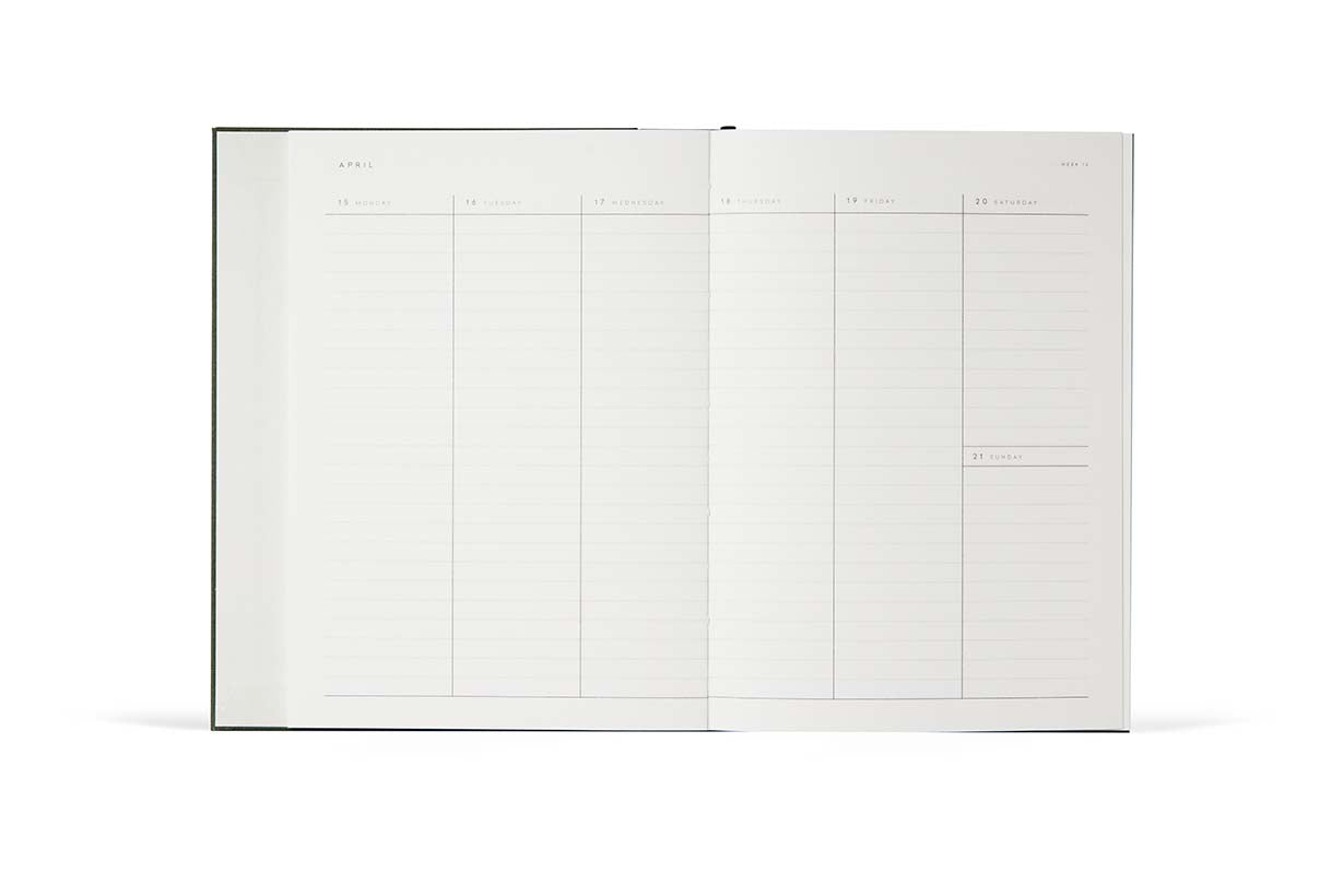 ALVA Annual Journal 2026, A5 Flat Lay Binding Dark Blue